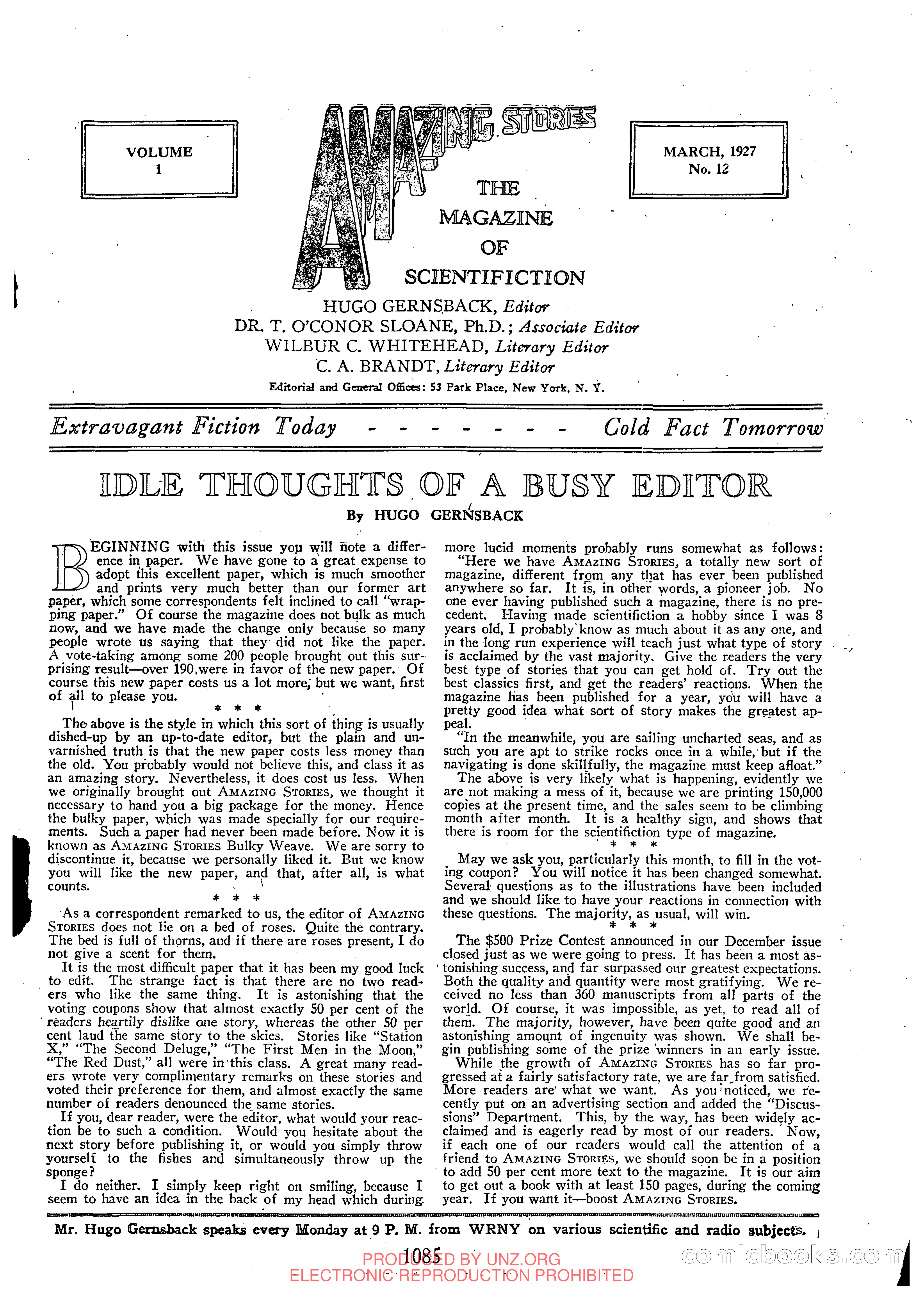Amazing Stories — page 7 of 108
