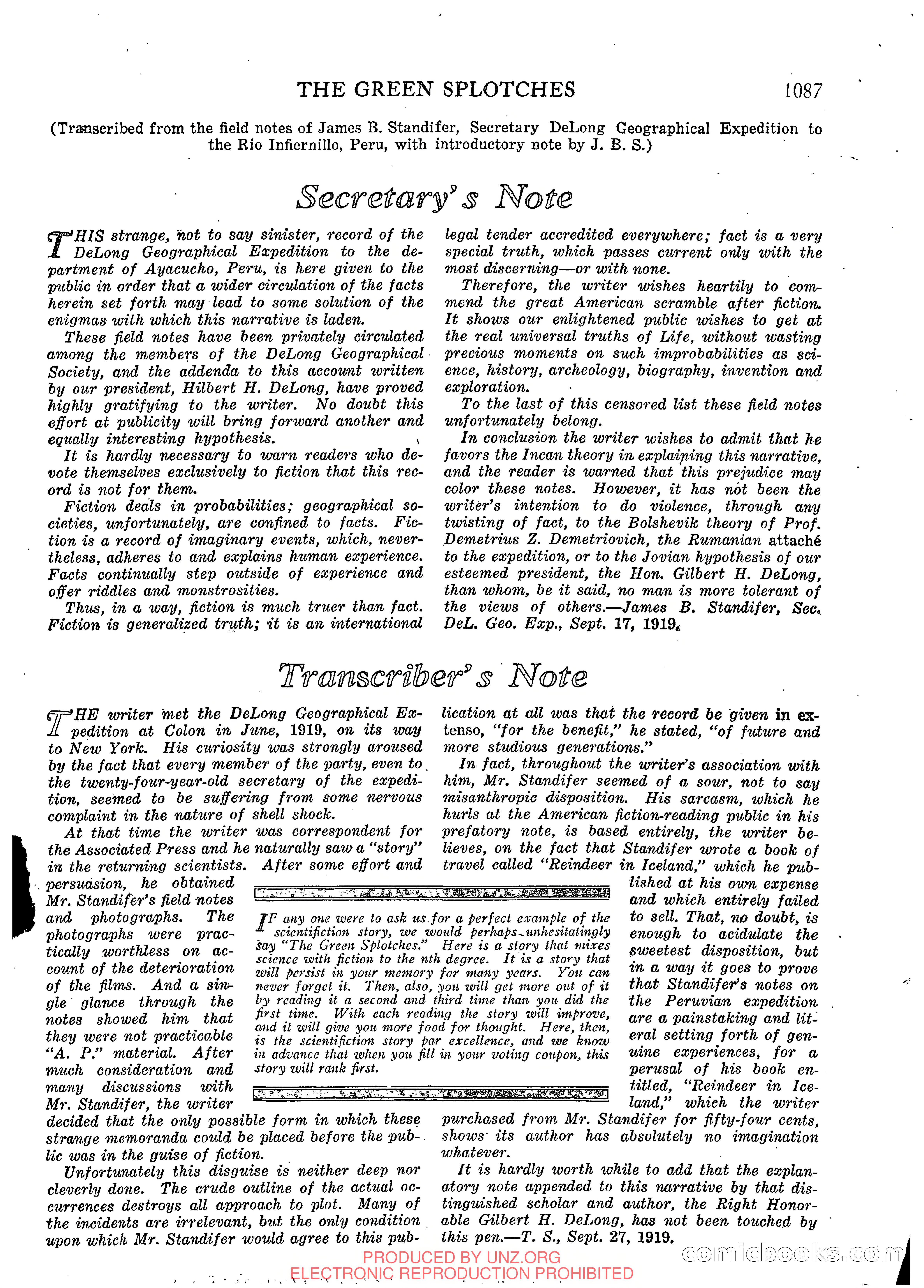 Amazing Stories — page 9 of 108