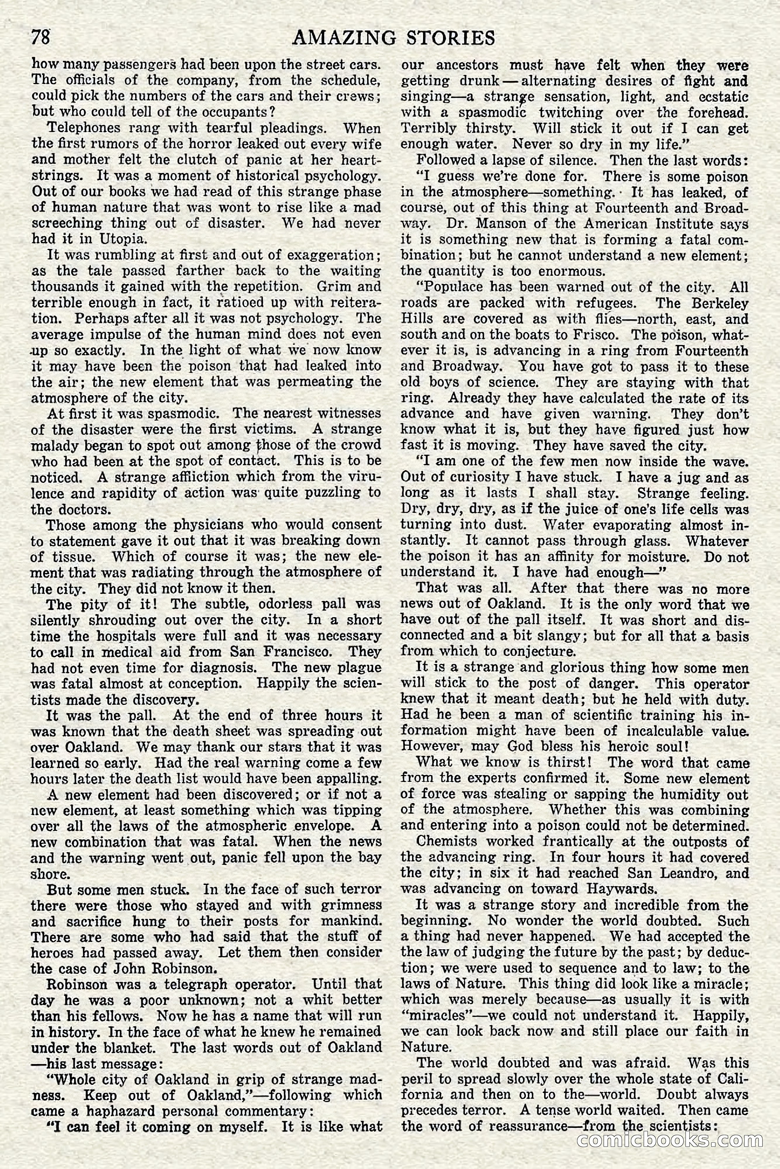 Amazing Stories — page 80 of 100