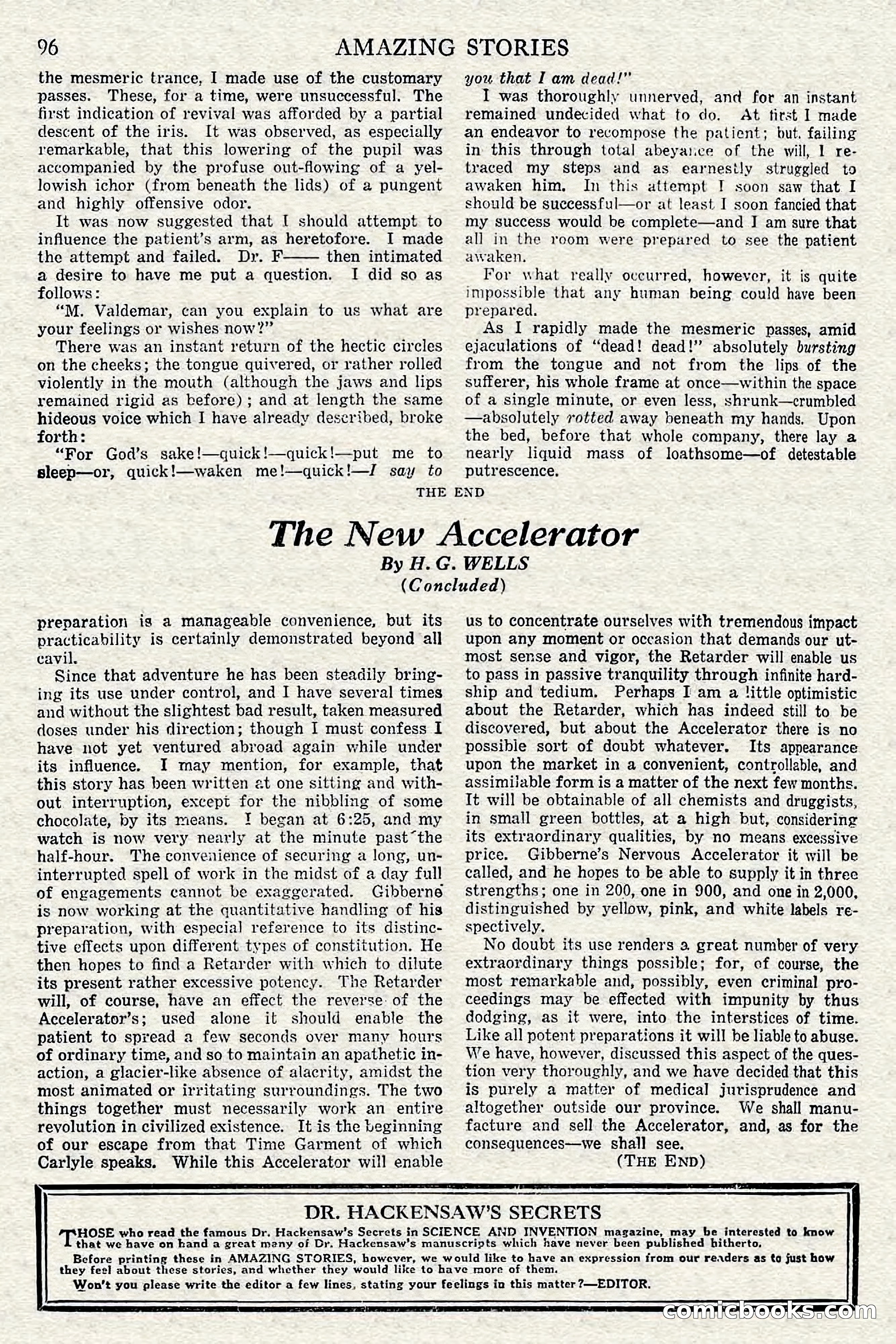 Amazing Stories — page 98 of 100