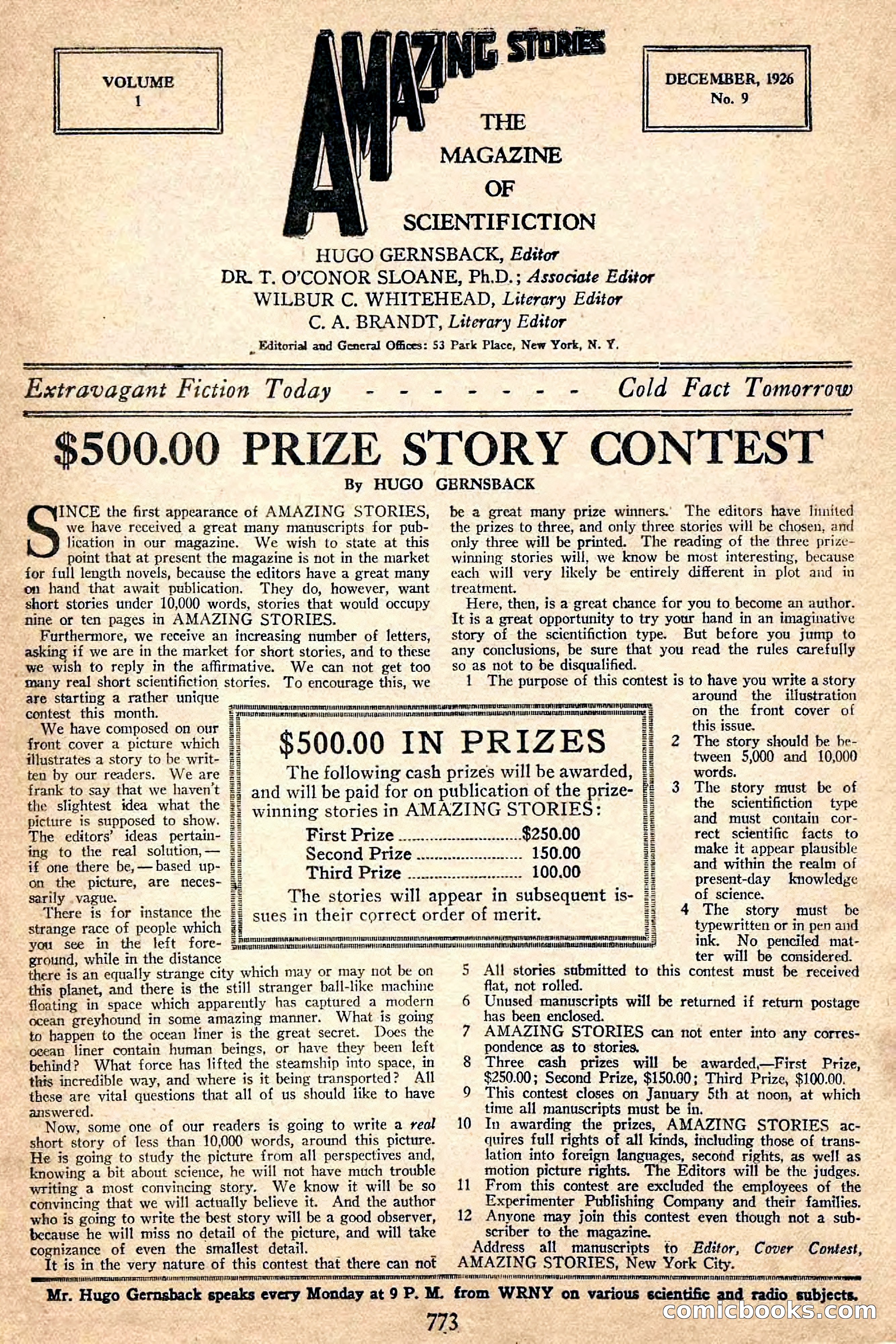 Amazing Stories — page 7 of 107