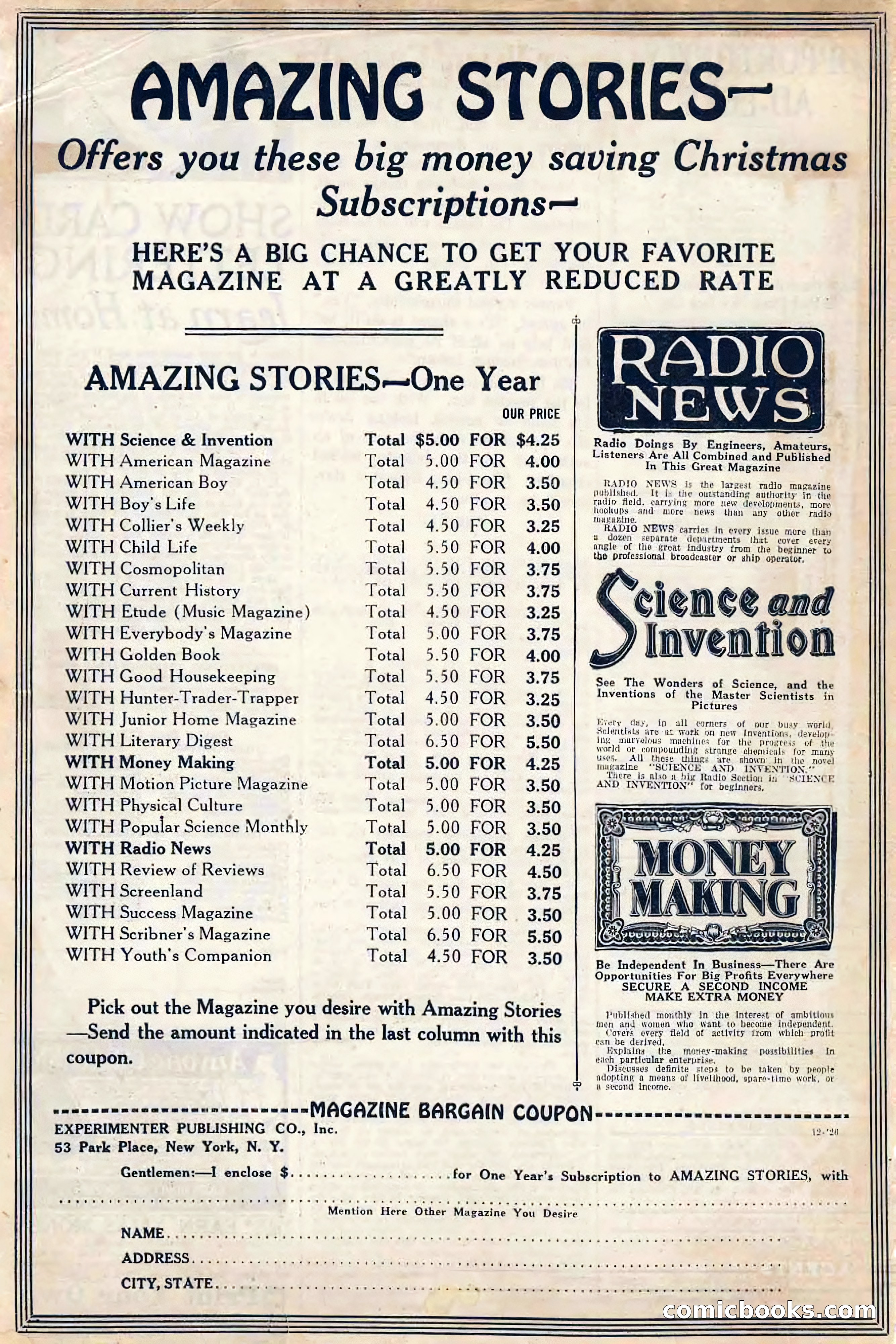 Amazing Stories — page 106 of 107
