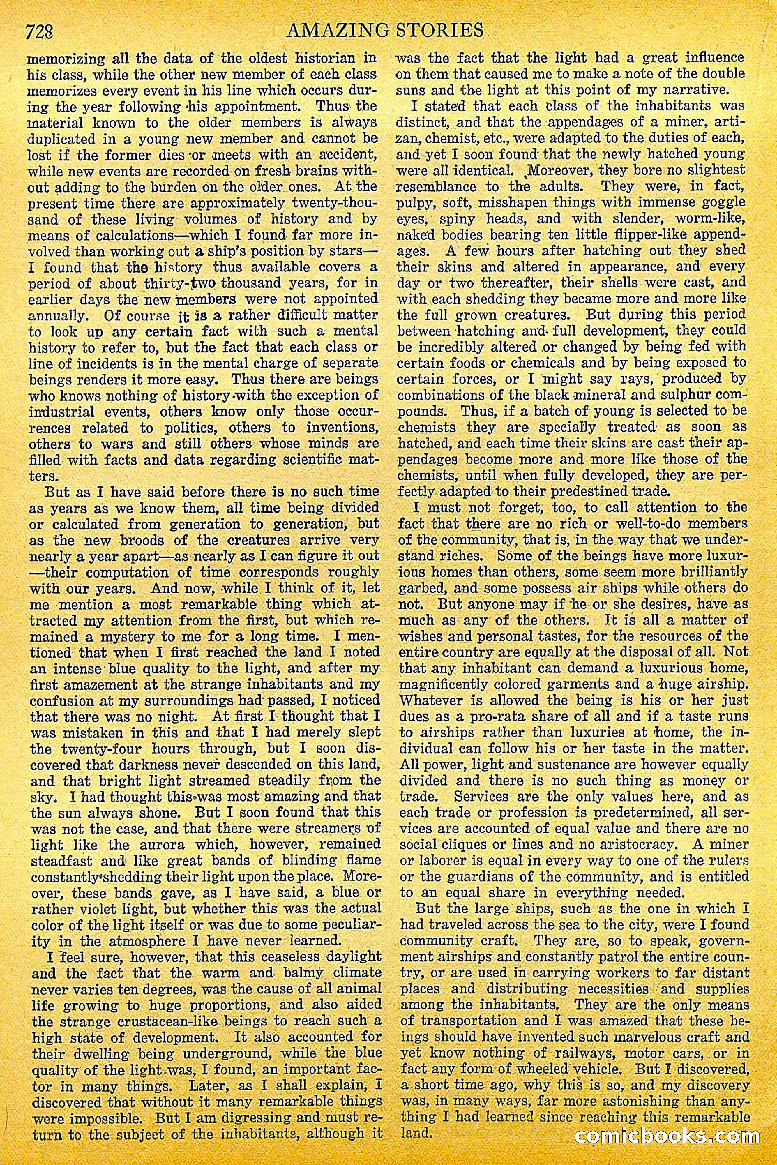 Amazing Stories, Nov 1926 — page 58 of 99