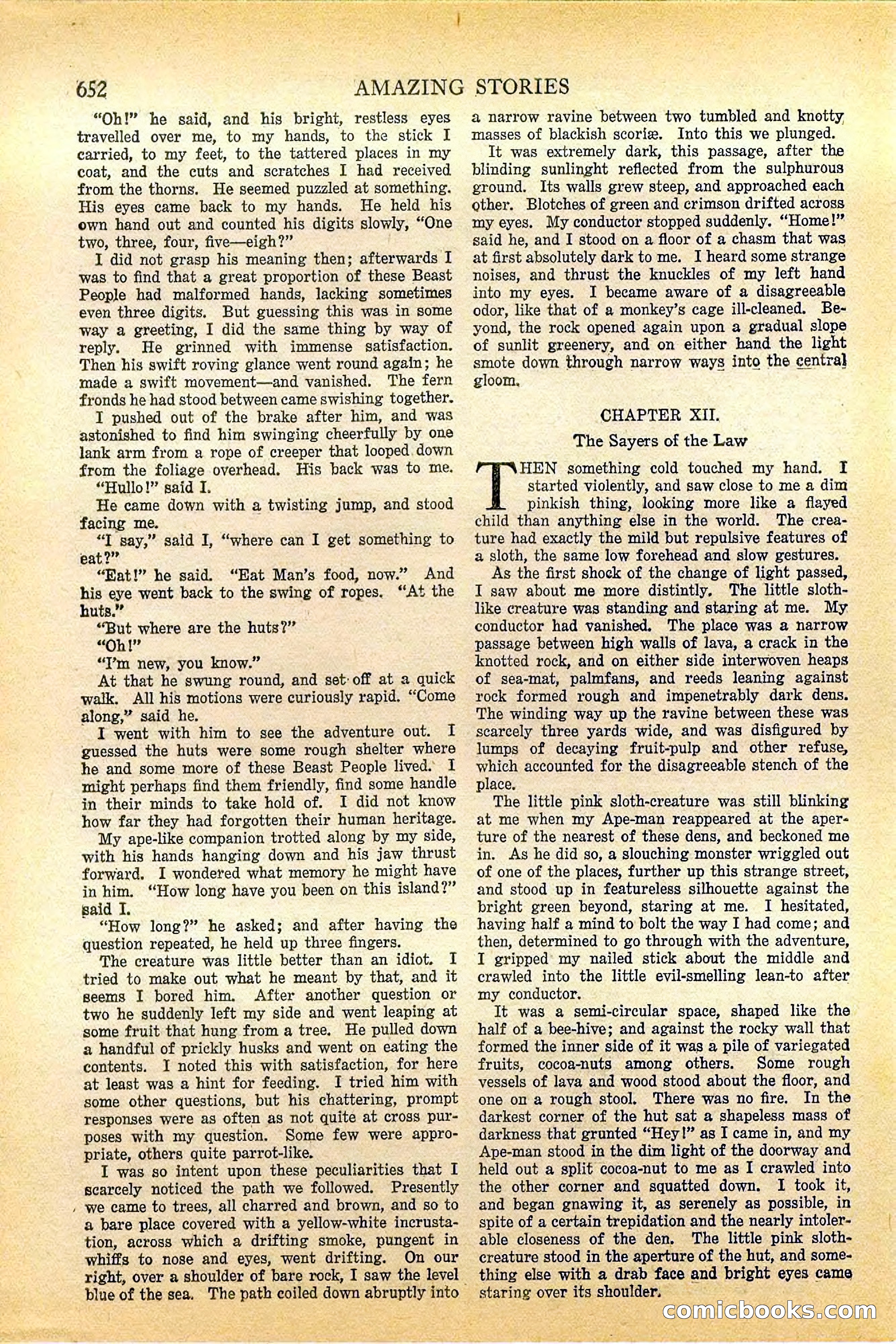 Amazing Stories, Oct 1926 — page 78 of 99