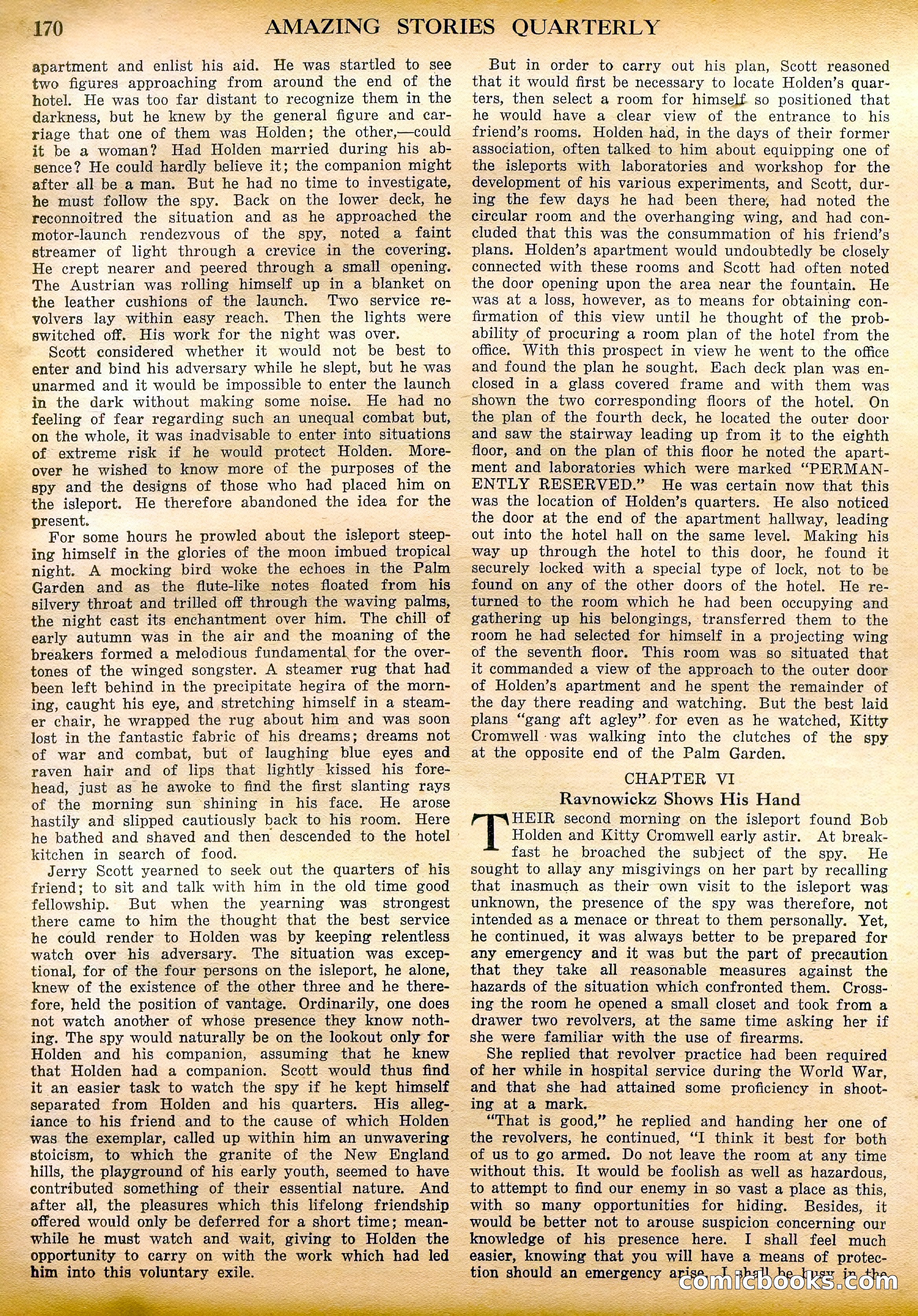 Amazing Stories Quarterly, Spring 1928 — page 27 of 145