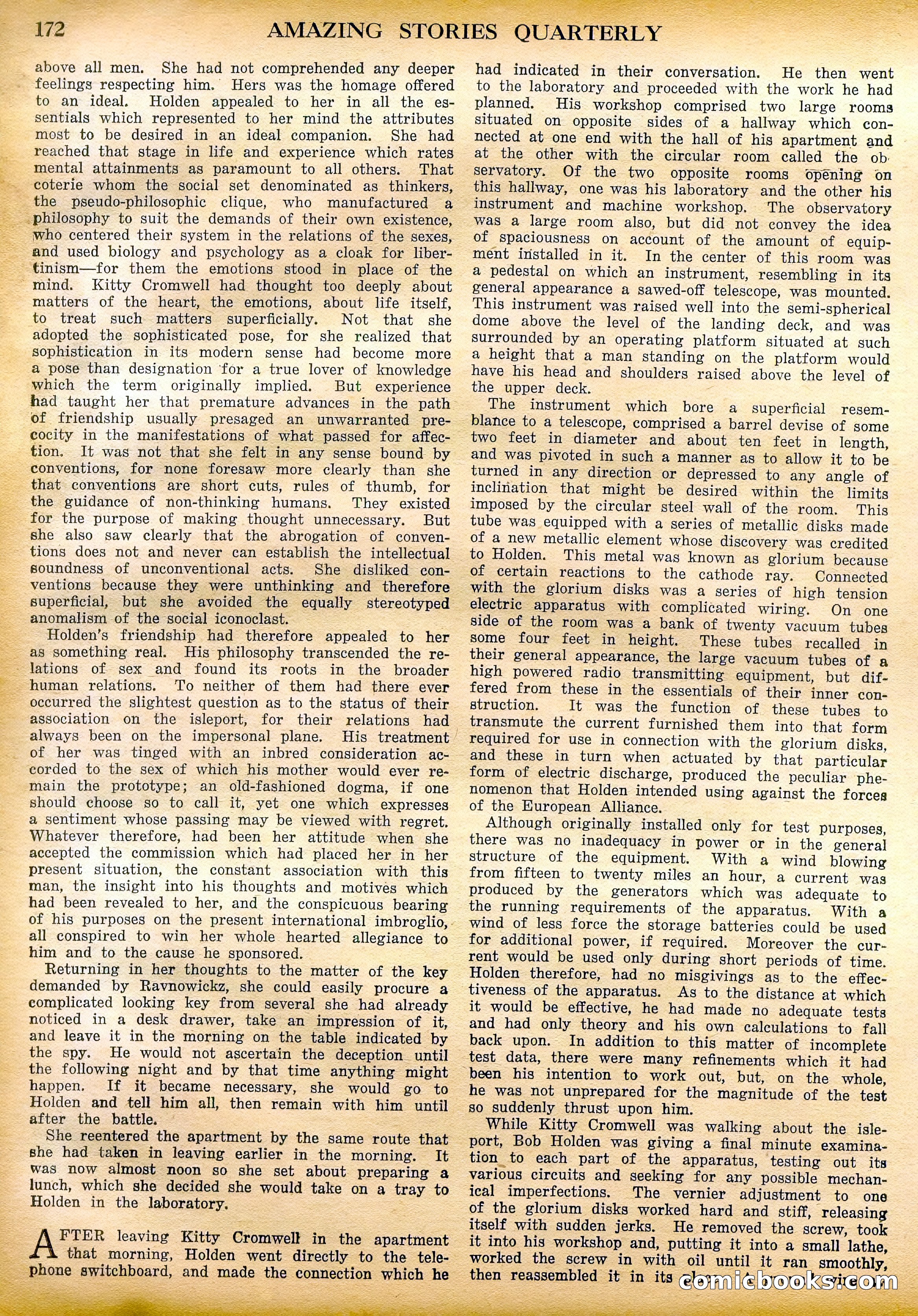Amazing Stories Quarterly, Spring 1928 — page 29 of 145