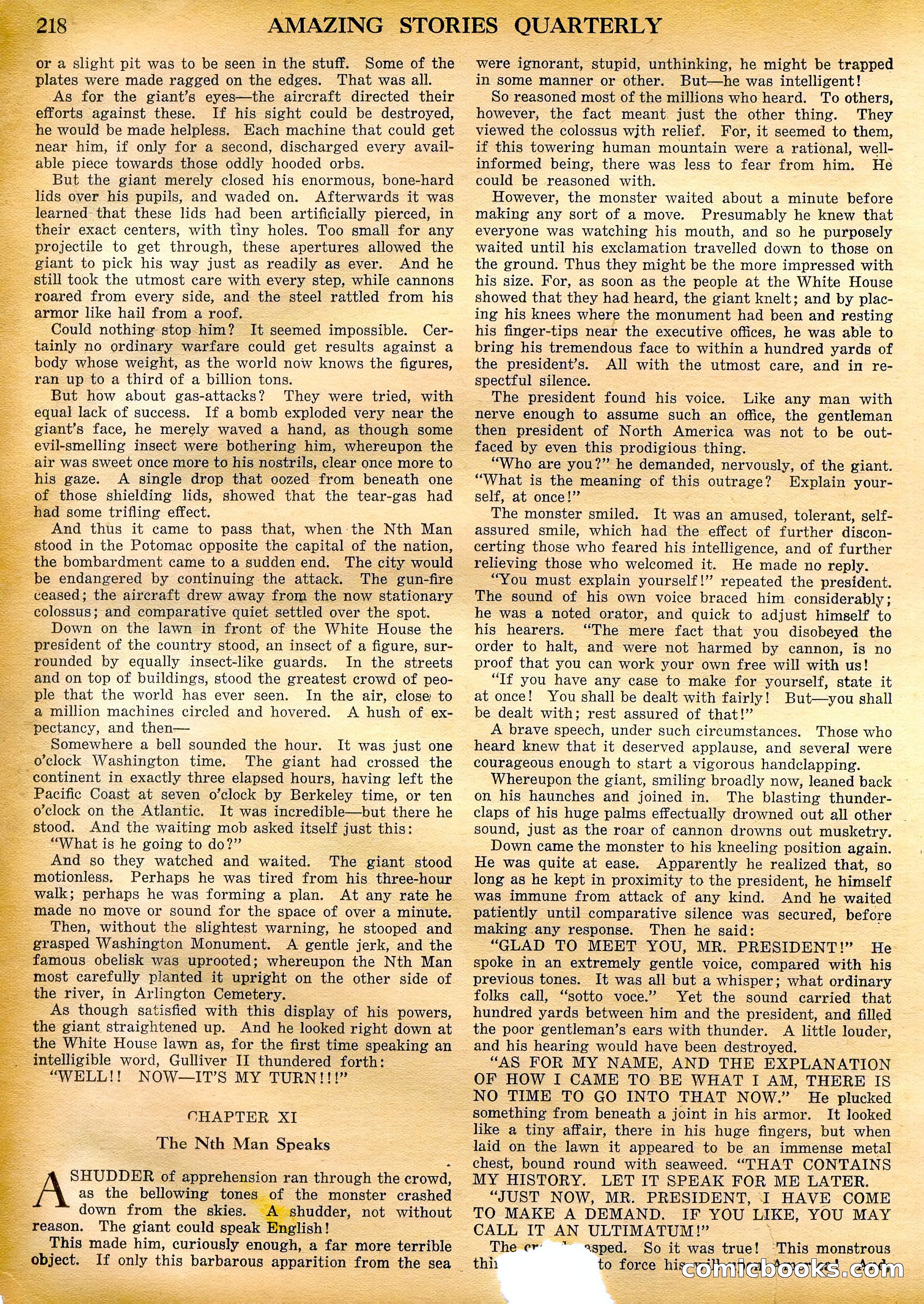 Amazing Stories Quarterly, Spring 1928 — page 75 of 145