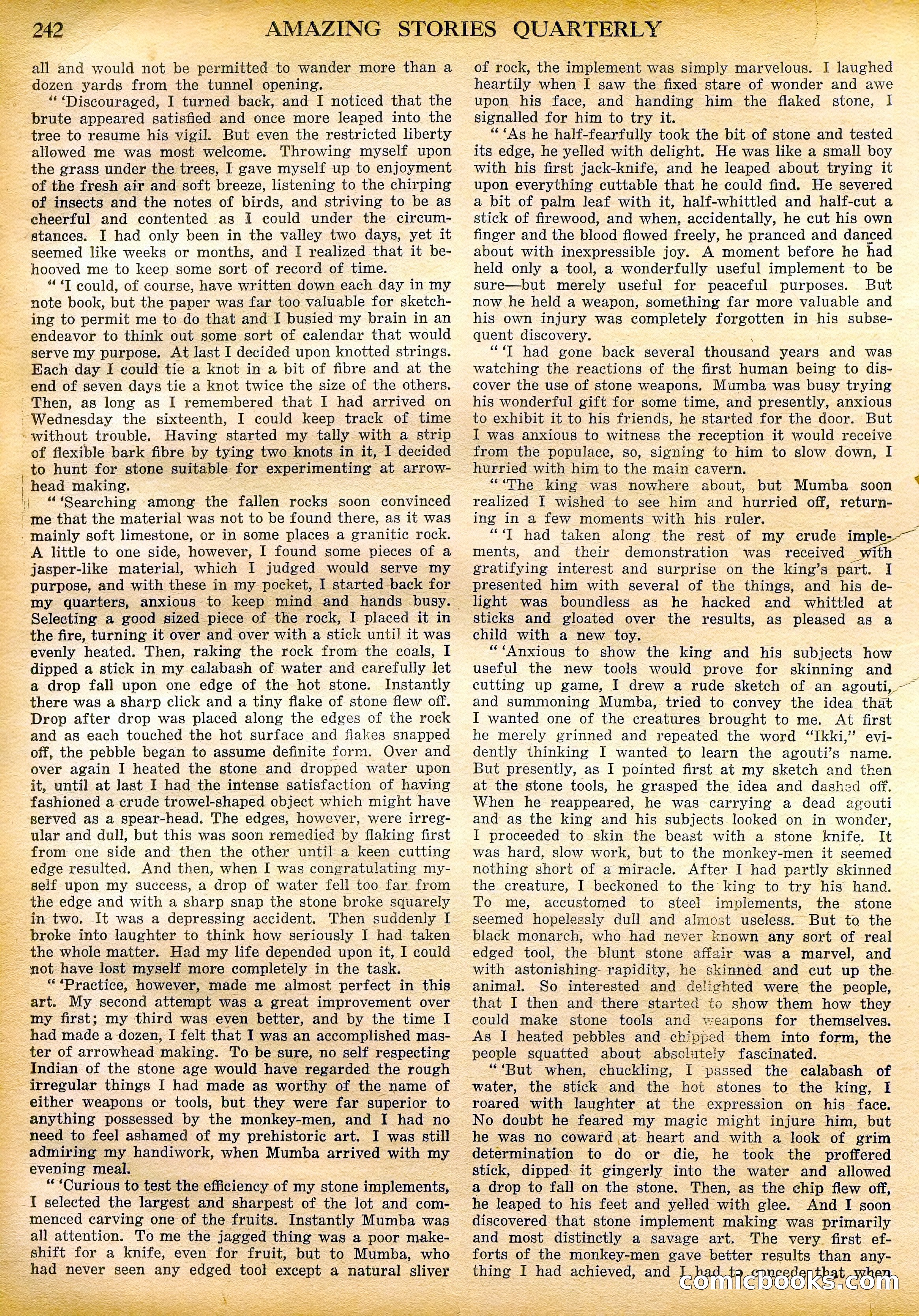 Amazing Stories Quarterly, Spring 1928 — page 99 of 145