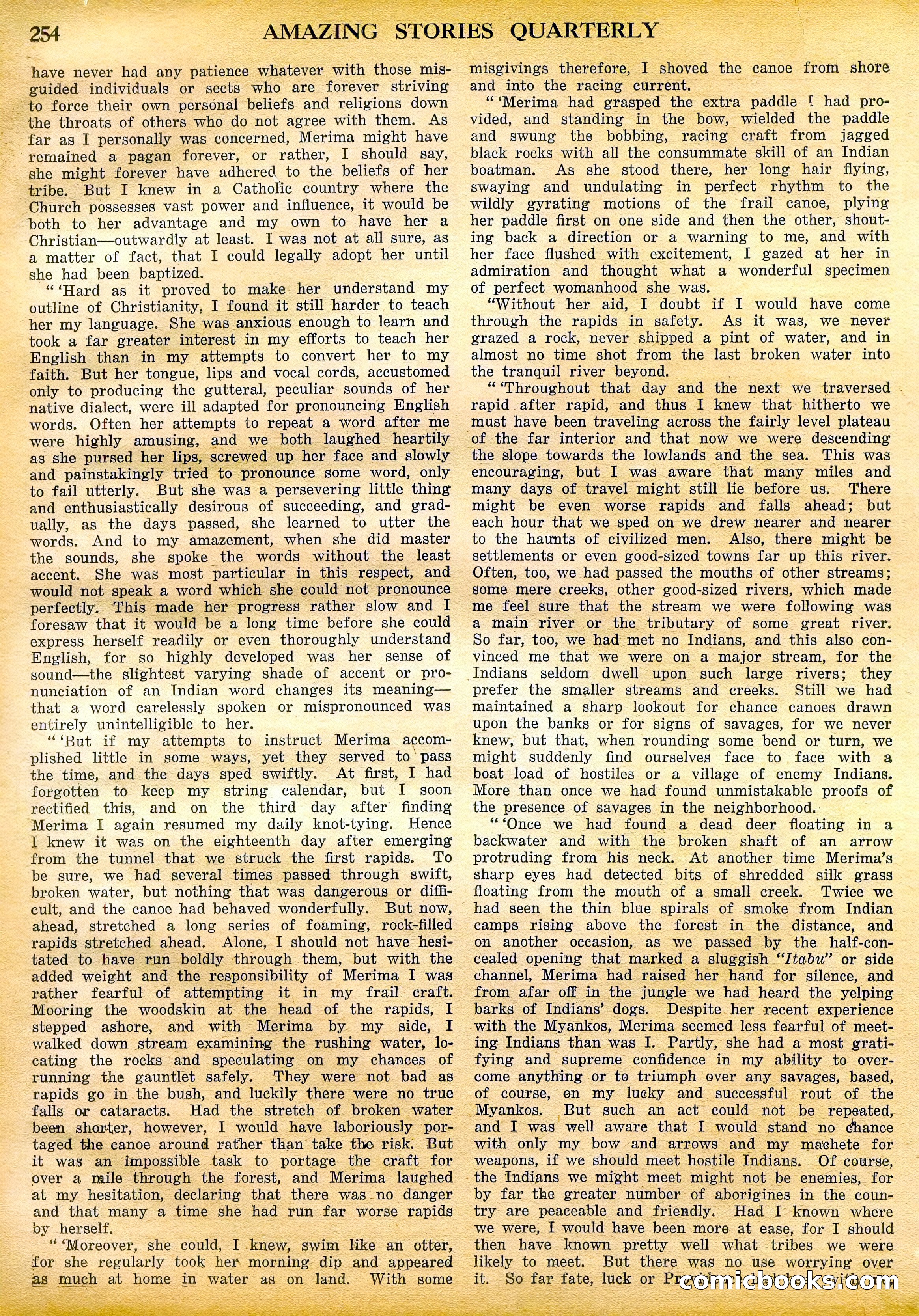 Amazing Stories Quarterly, Spring 1928 — page 111 of 145