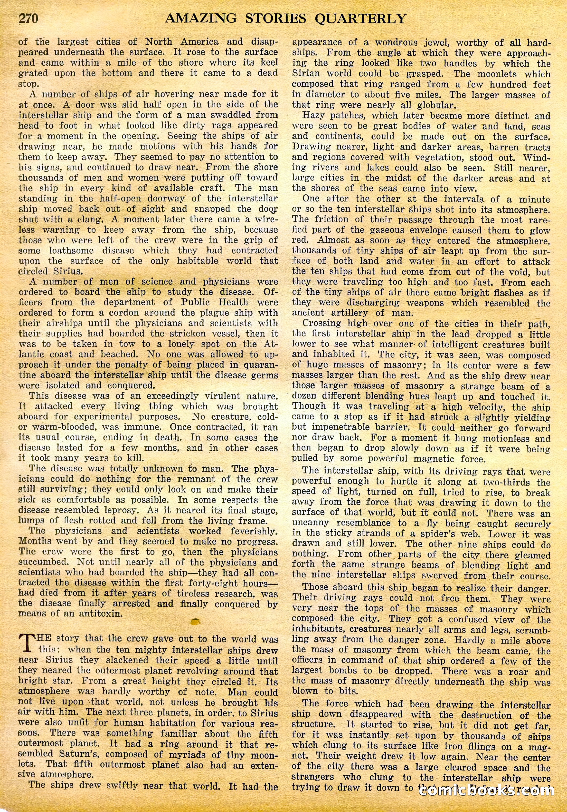 Amazing Stories Quarterly, Spring 1928 — page 127 of 145