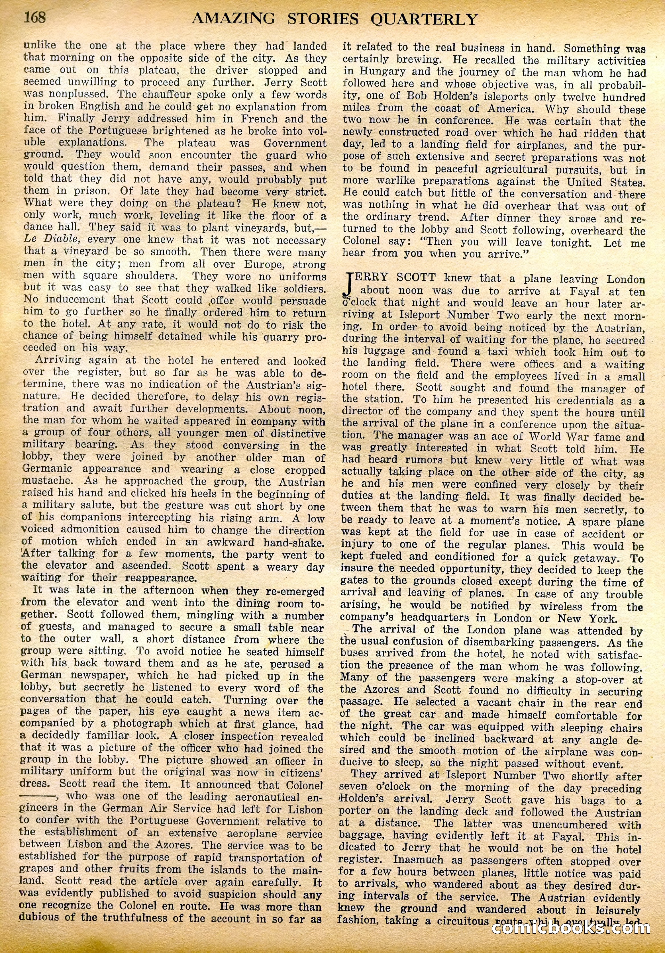 Amazing Stories Quarterly, Spring 1928 — page 25 of 145