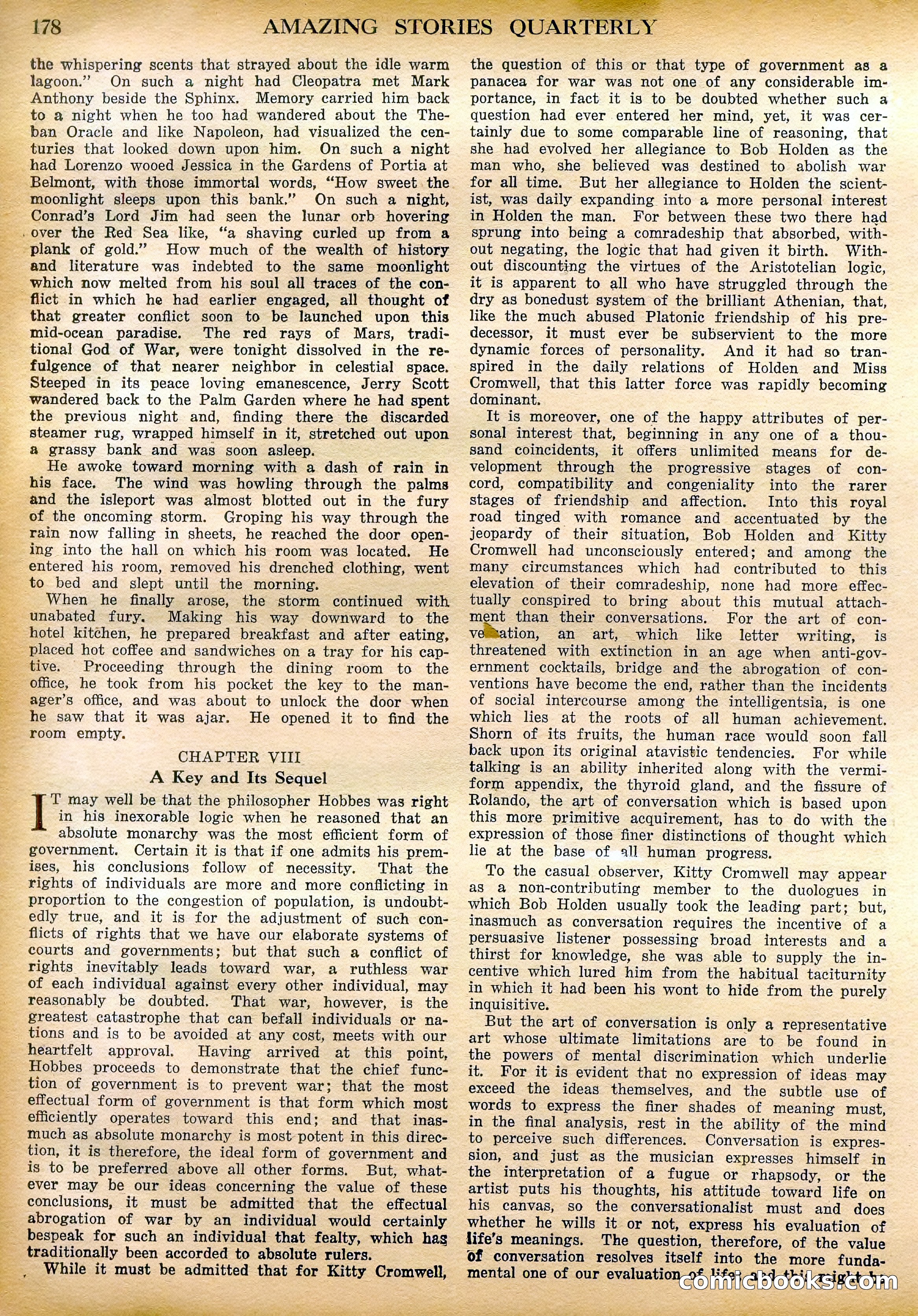 Amazing Stories Quarterly, Spring 1928 — page 35 of 145