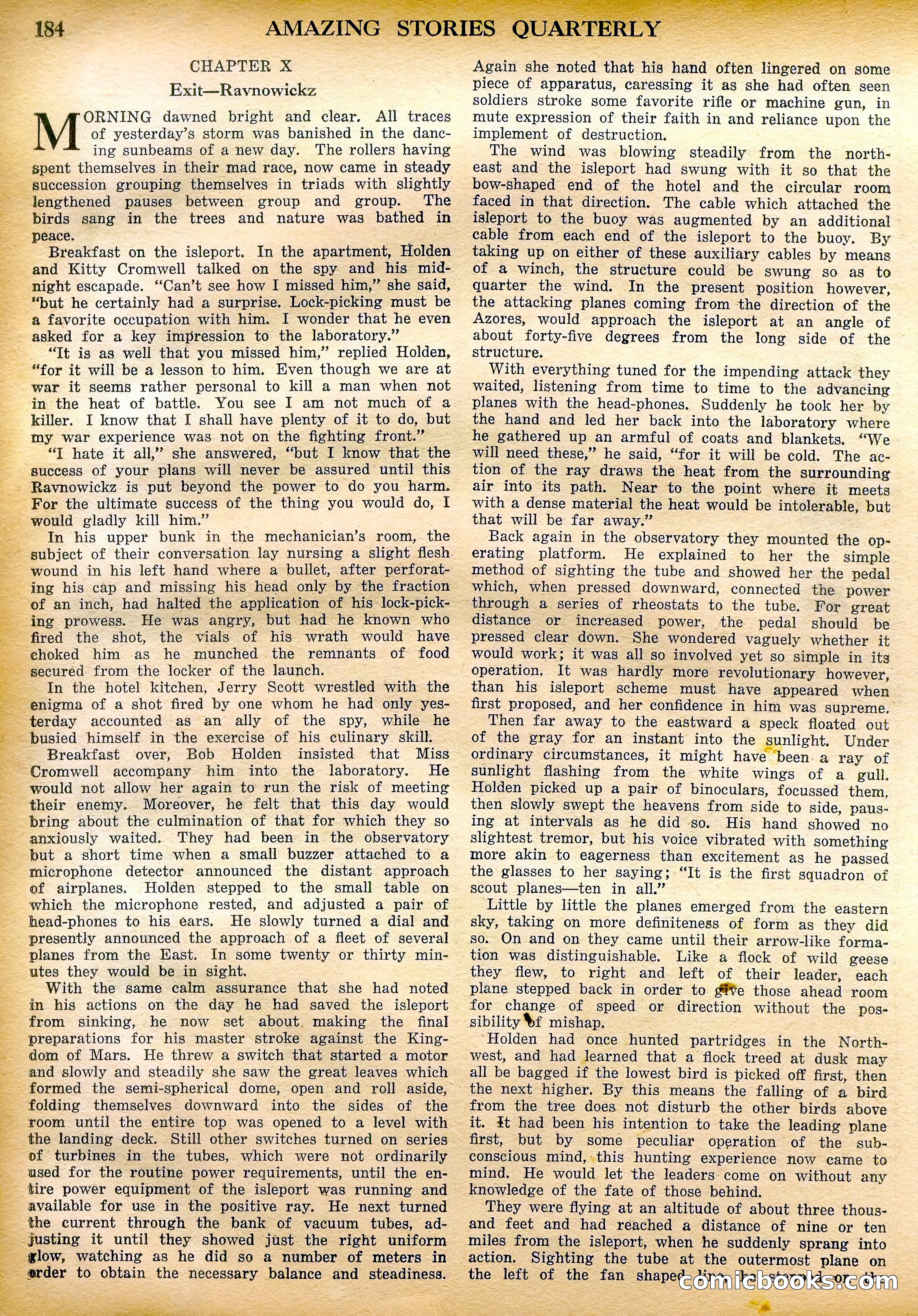 Amazing Stories Quarterly, Spring 1928 — page 41 of 145