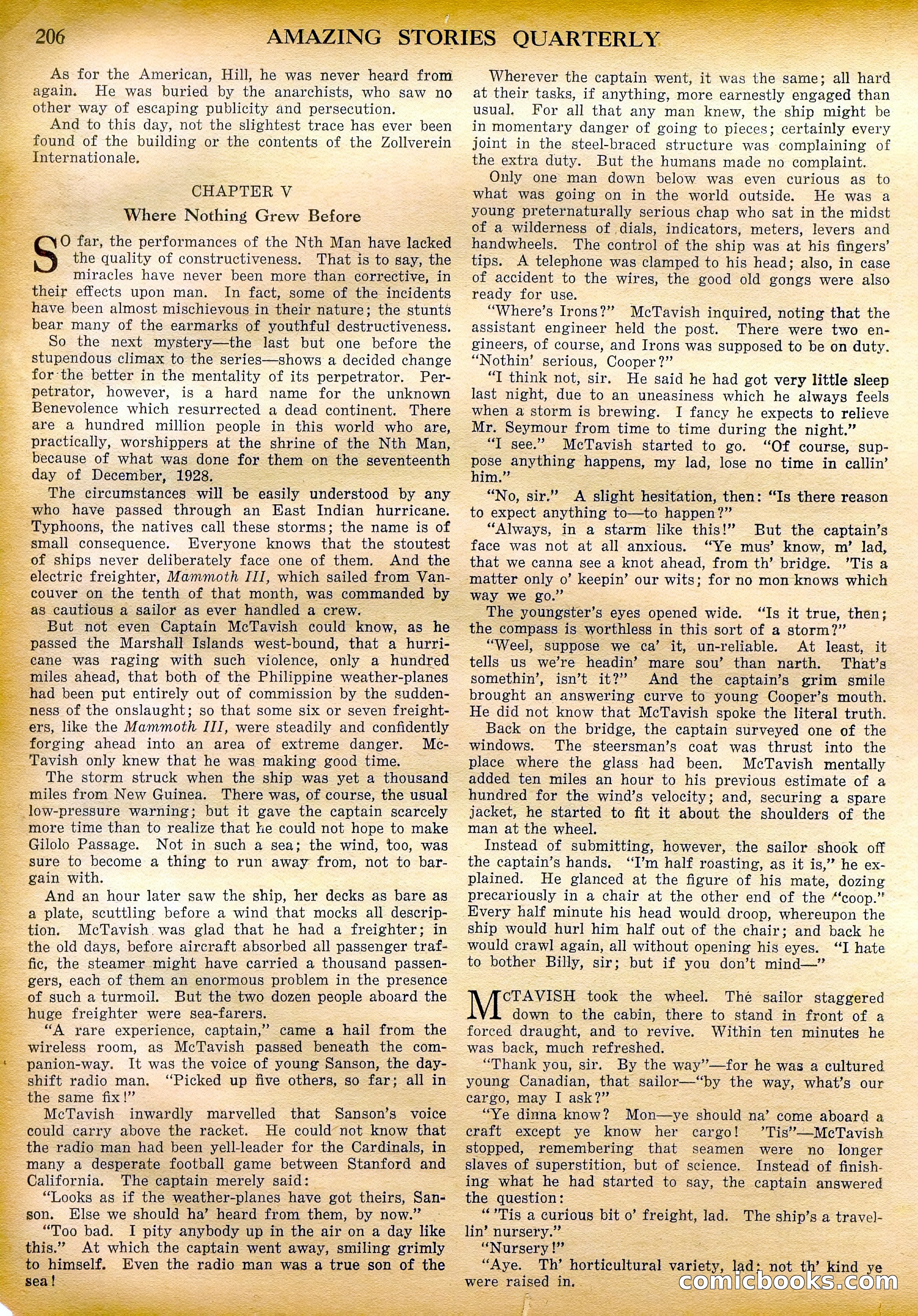 Amazing Stories Quarterly, Spring 1928 — page 63 of 145