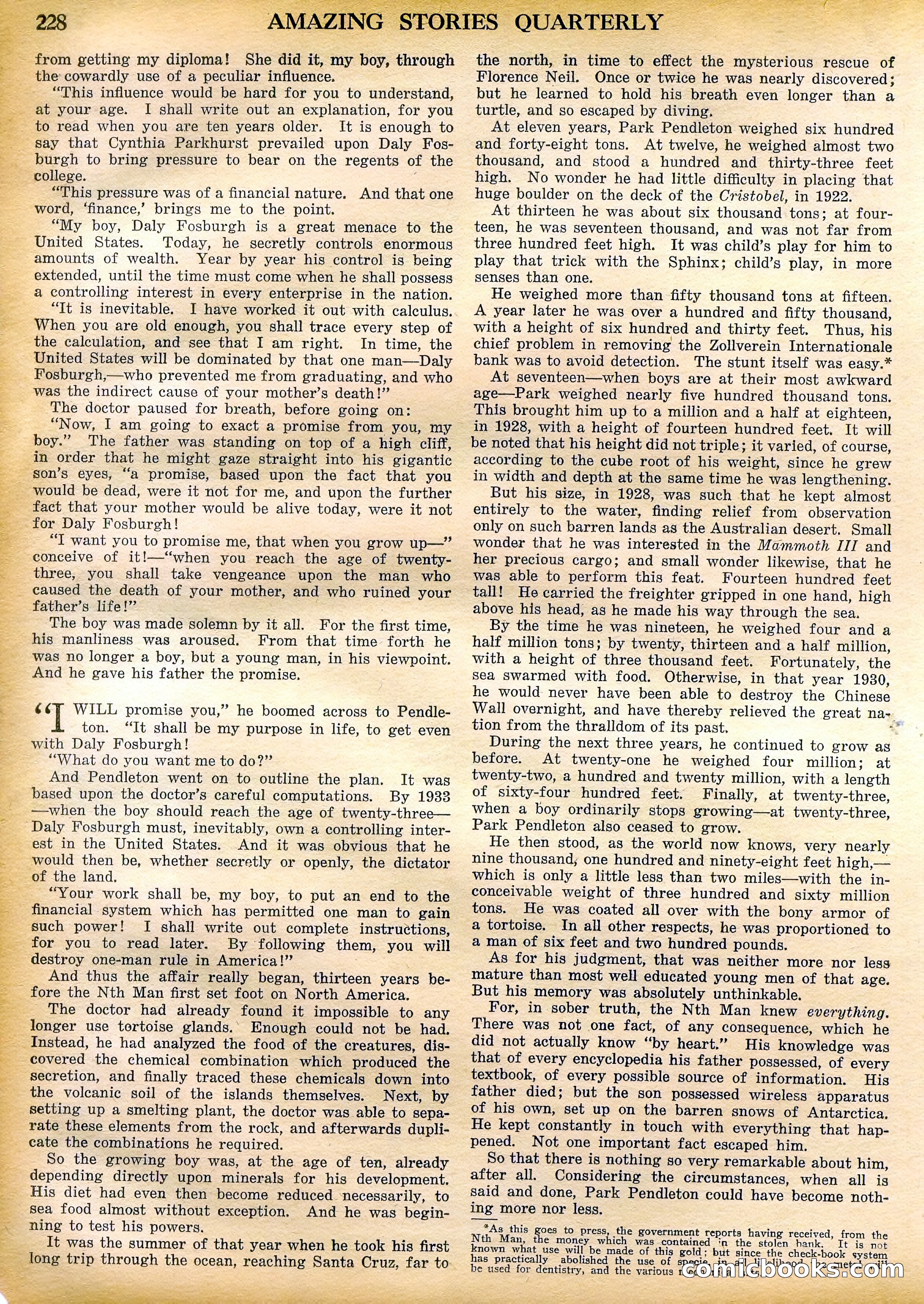 Amazing Stories Quarterly, Spring 1928 — page 85 of 145