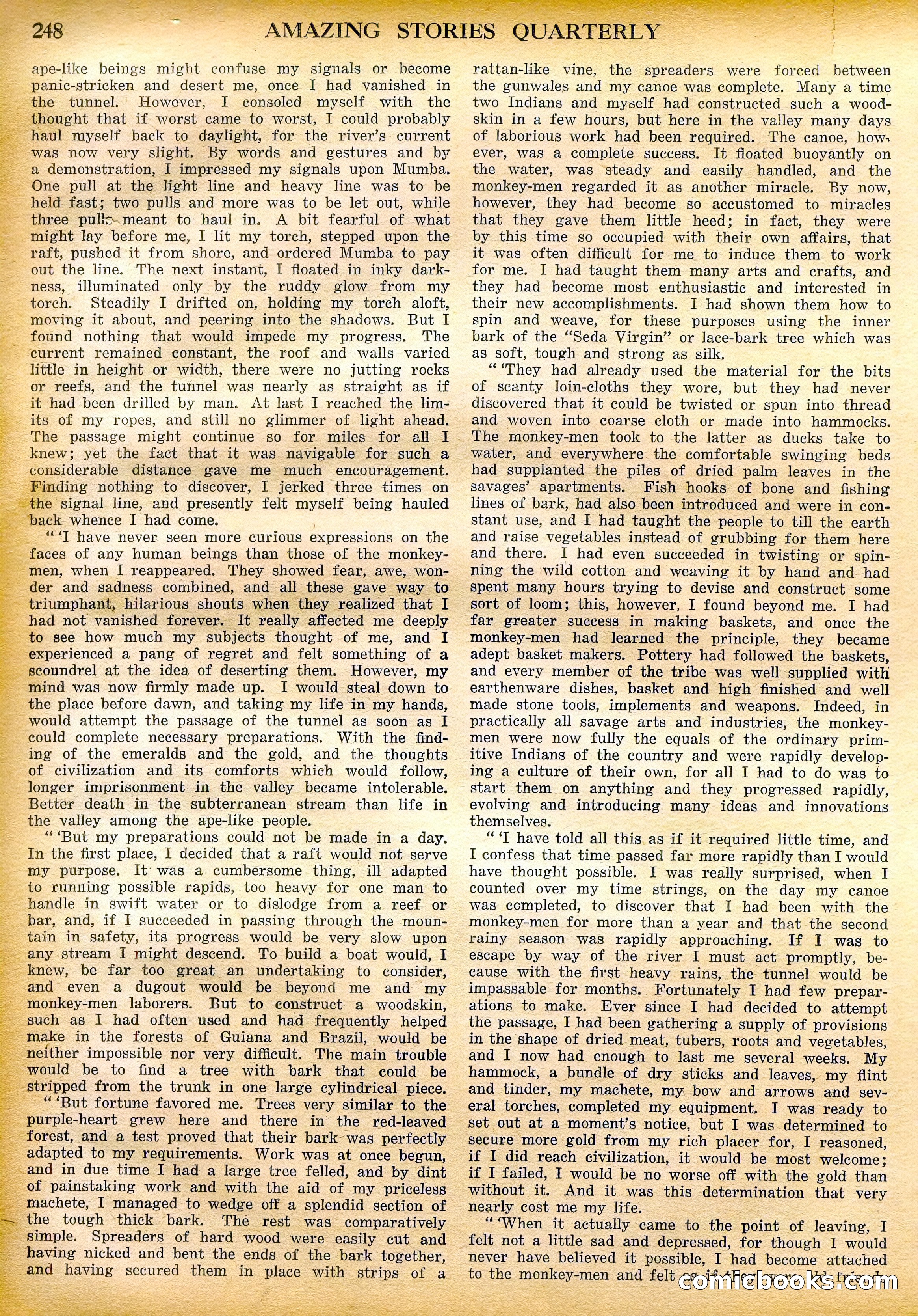 Amazing Stories Quarterly, Spring 1928 — page 105 of 145