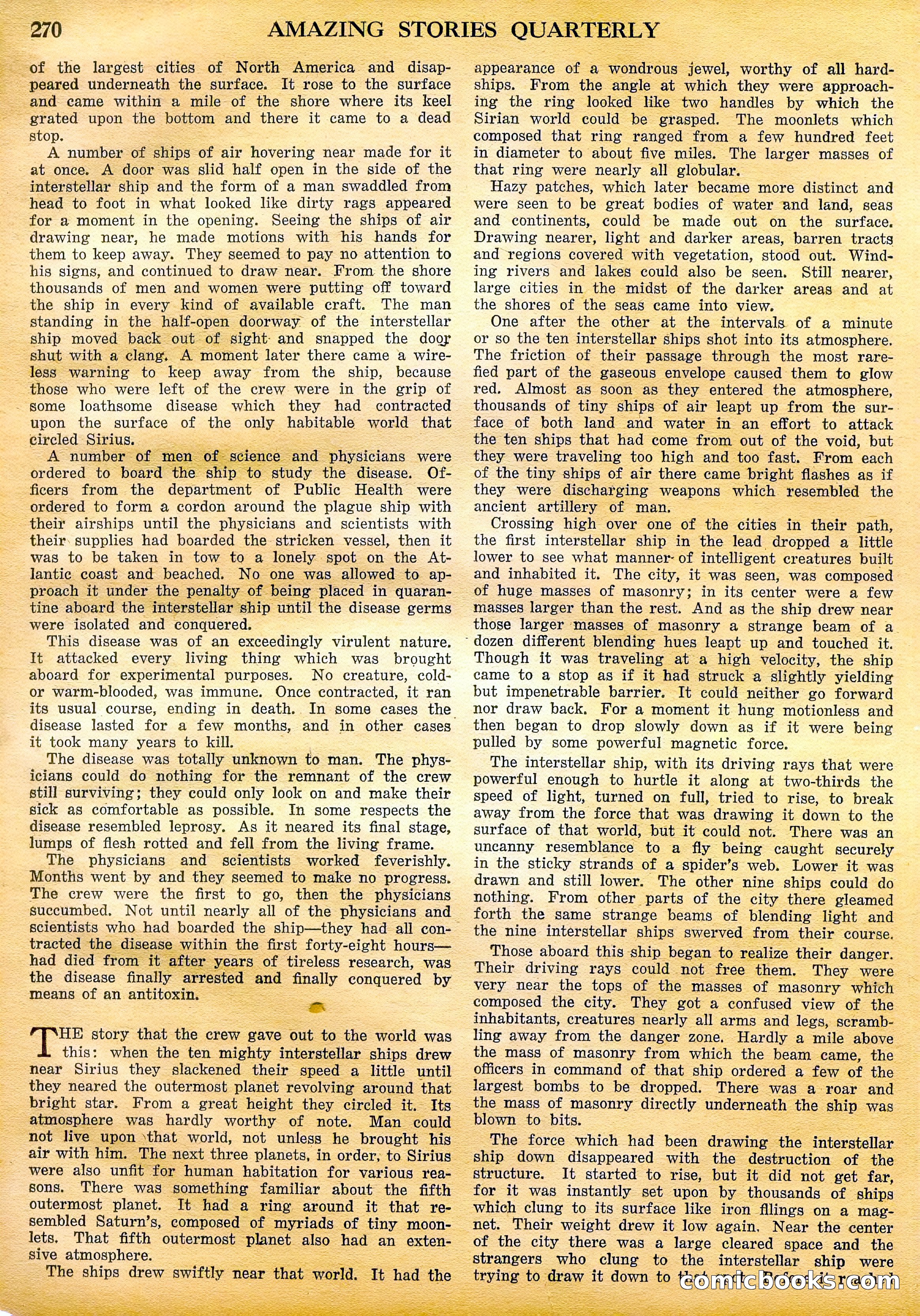 Amazing Stories Quarterly, Spring 1928 — page 127 of 145