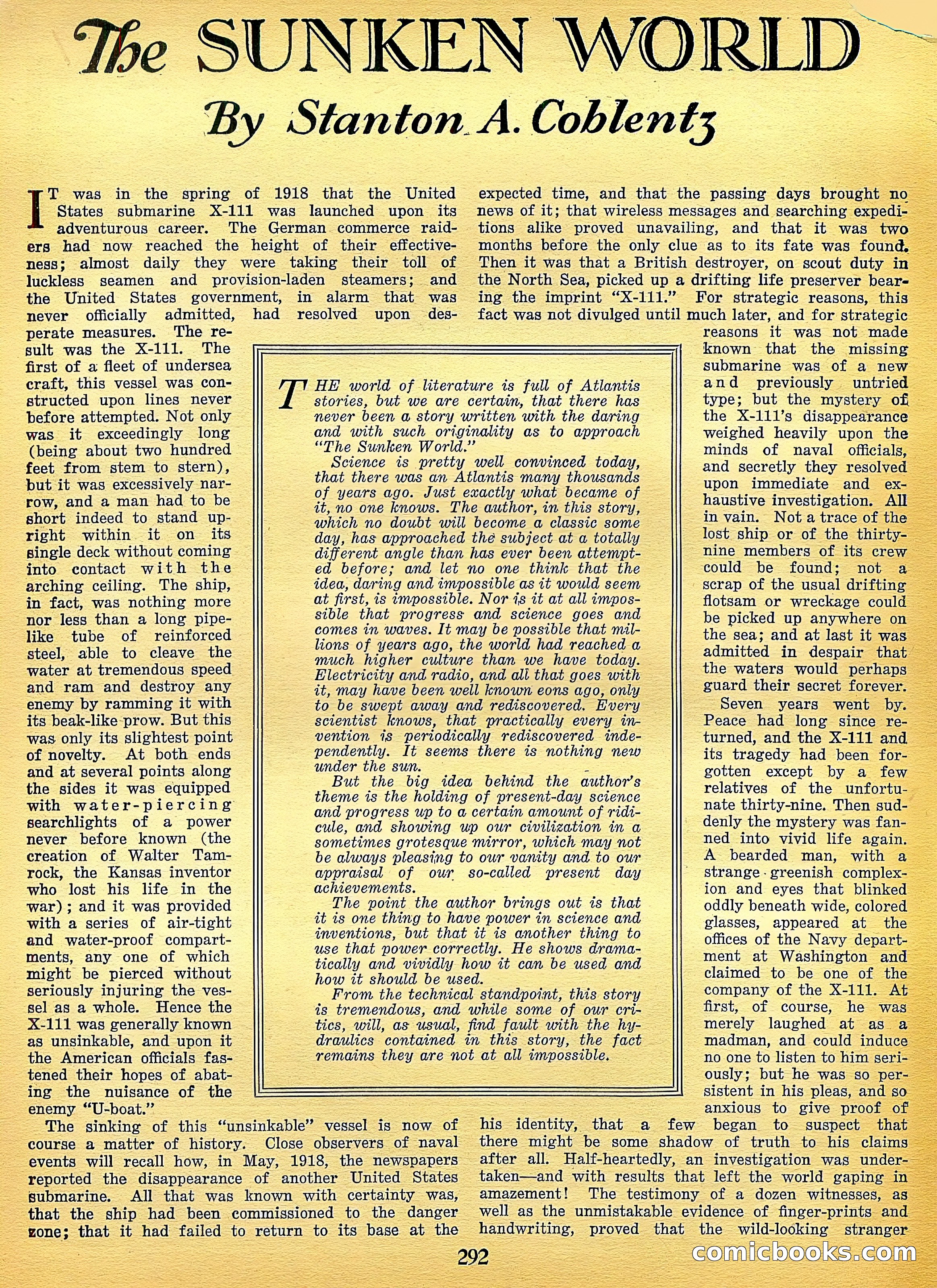 Amazing Stories Quarterly, Summer 1928 — page 6 of 148