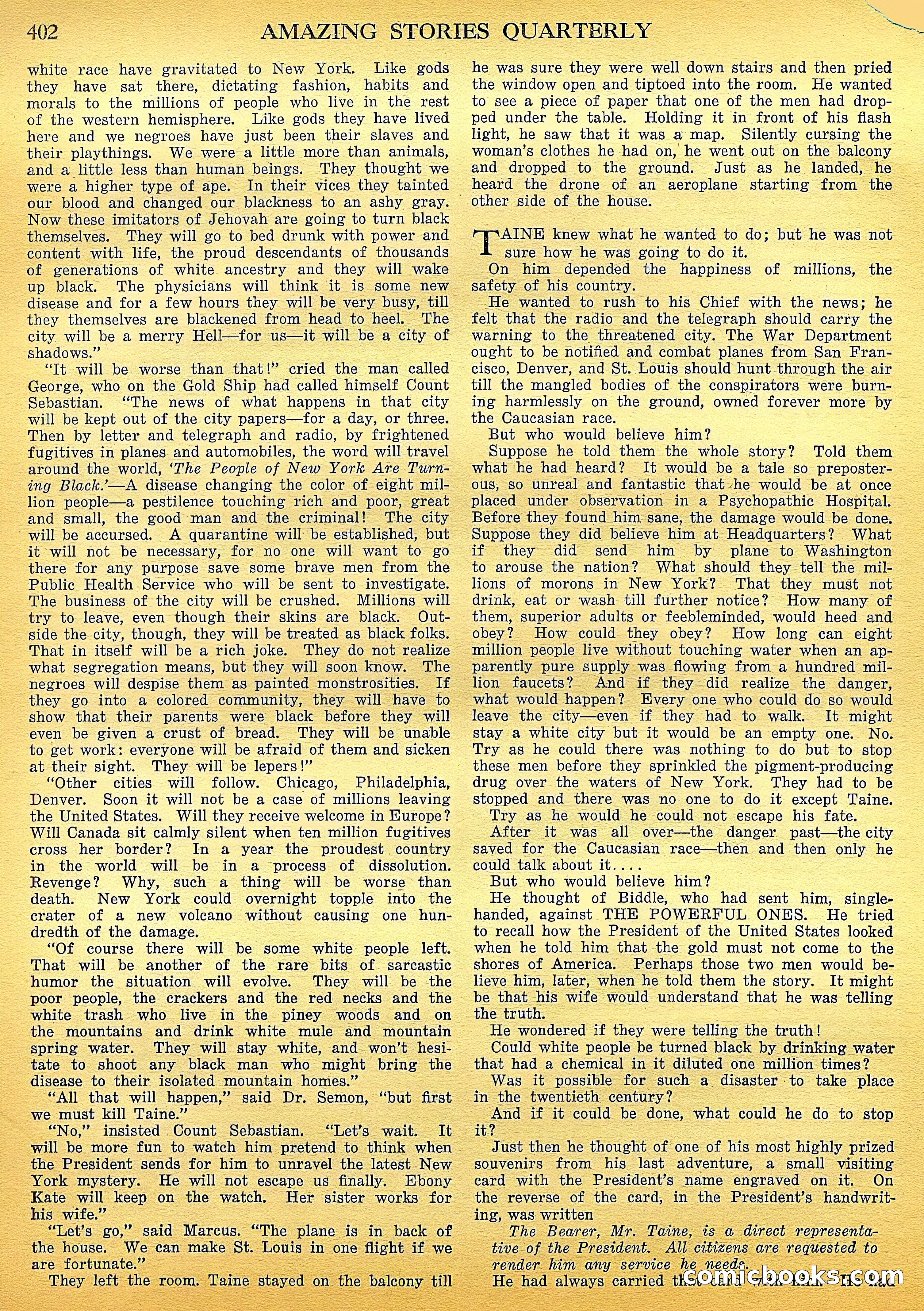 Amazing Stories Quarterly, Summer 1928 — page 116 of 148