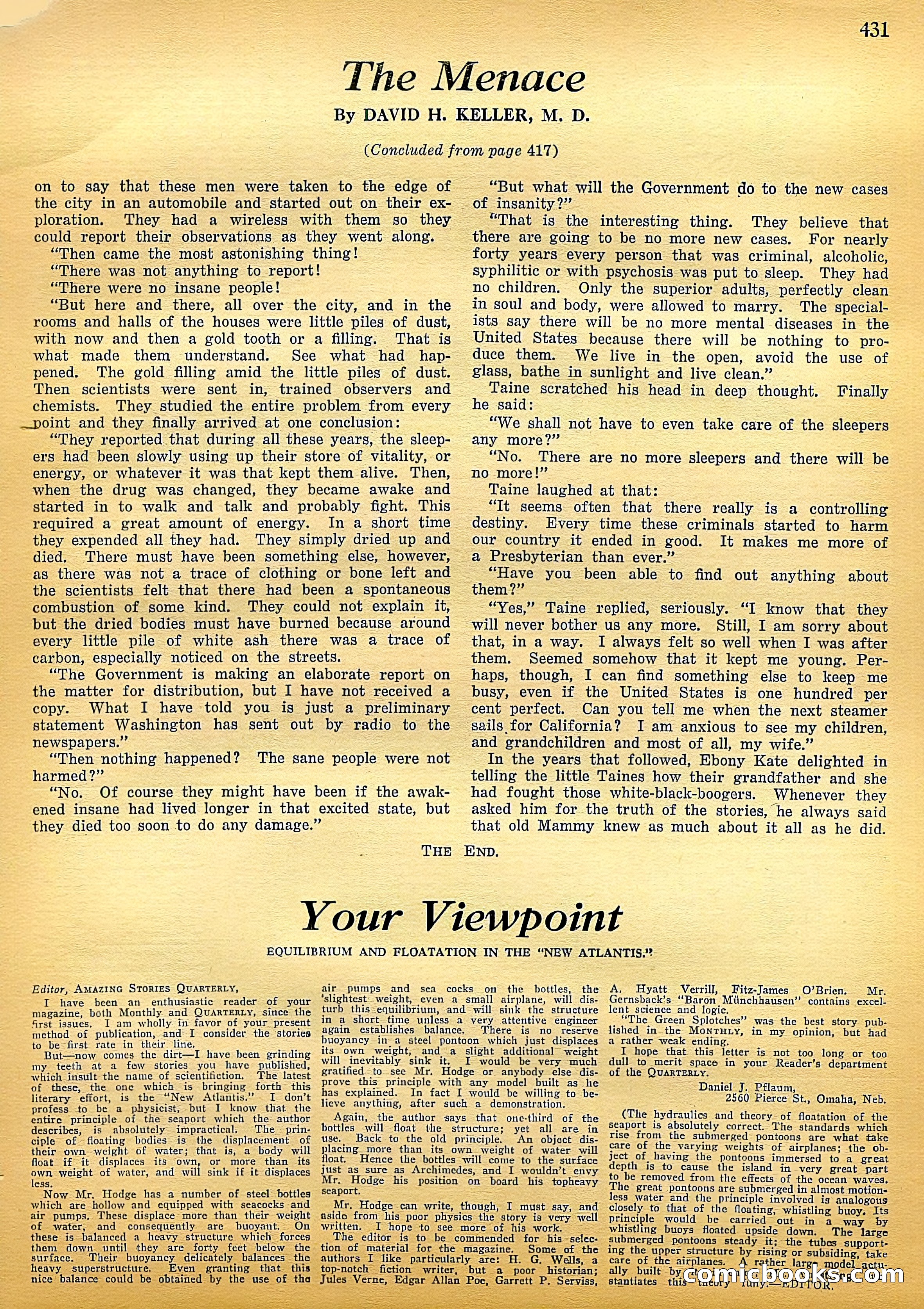 Amazing Stories Quarterly, Summer 1928 — page 145 of 148