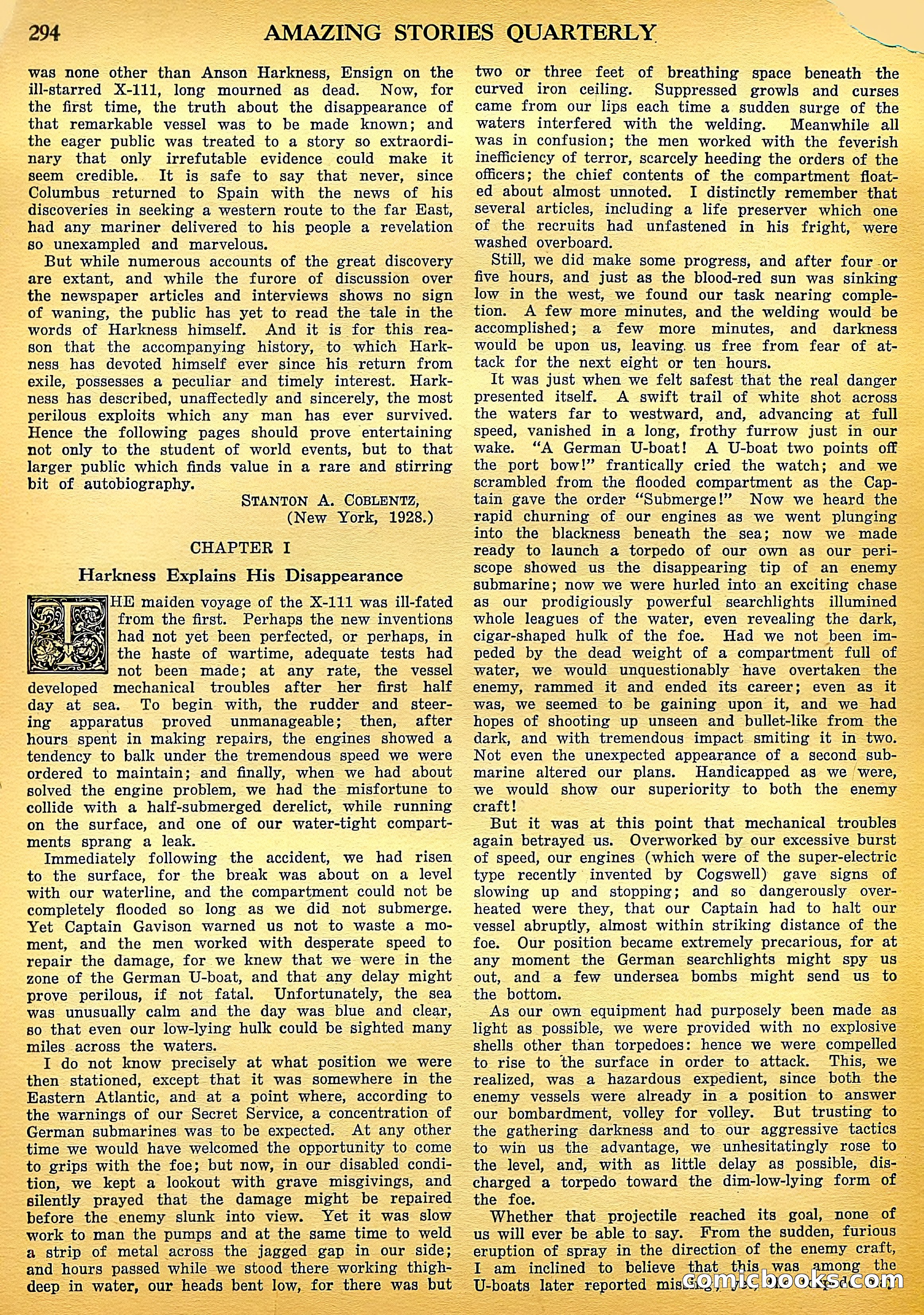 Amazing Stories Quarterly, Summer 1928 — page 8 of 148