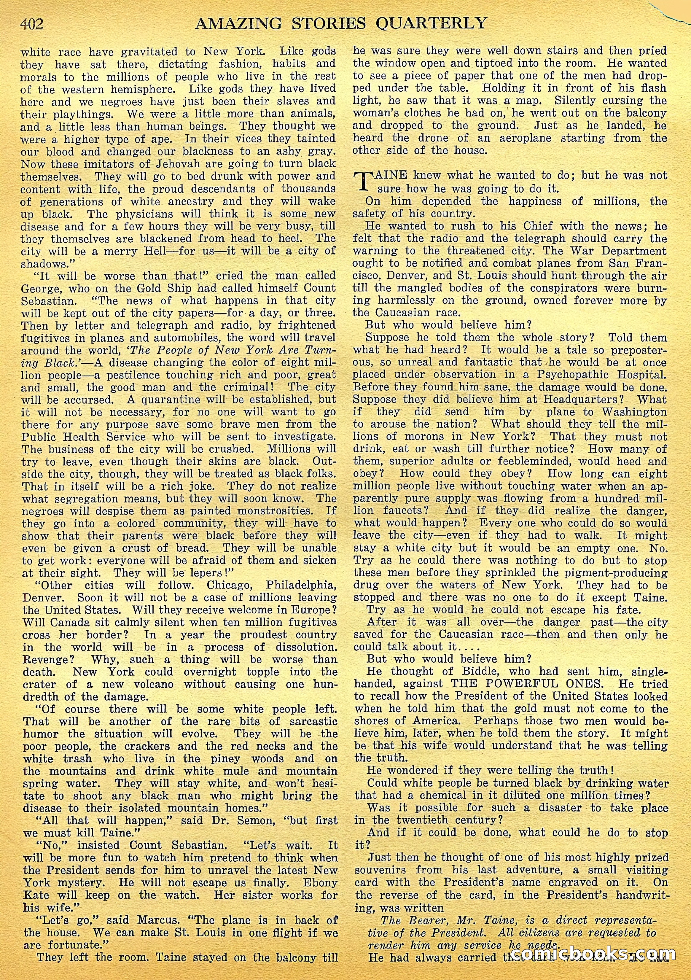 Amazing Stories Quarterly, Summer 1928 — page 116 of 148