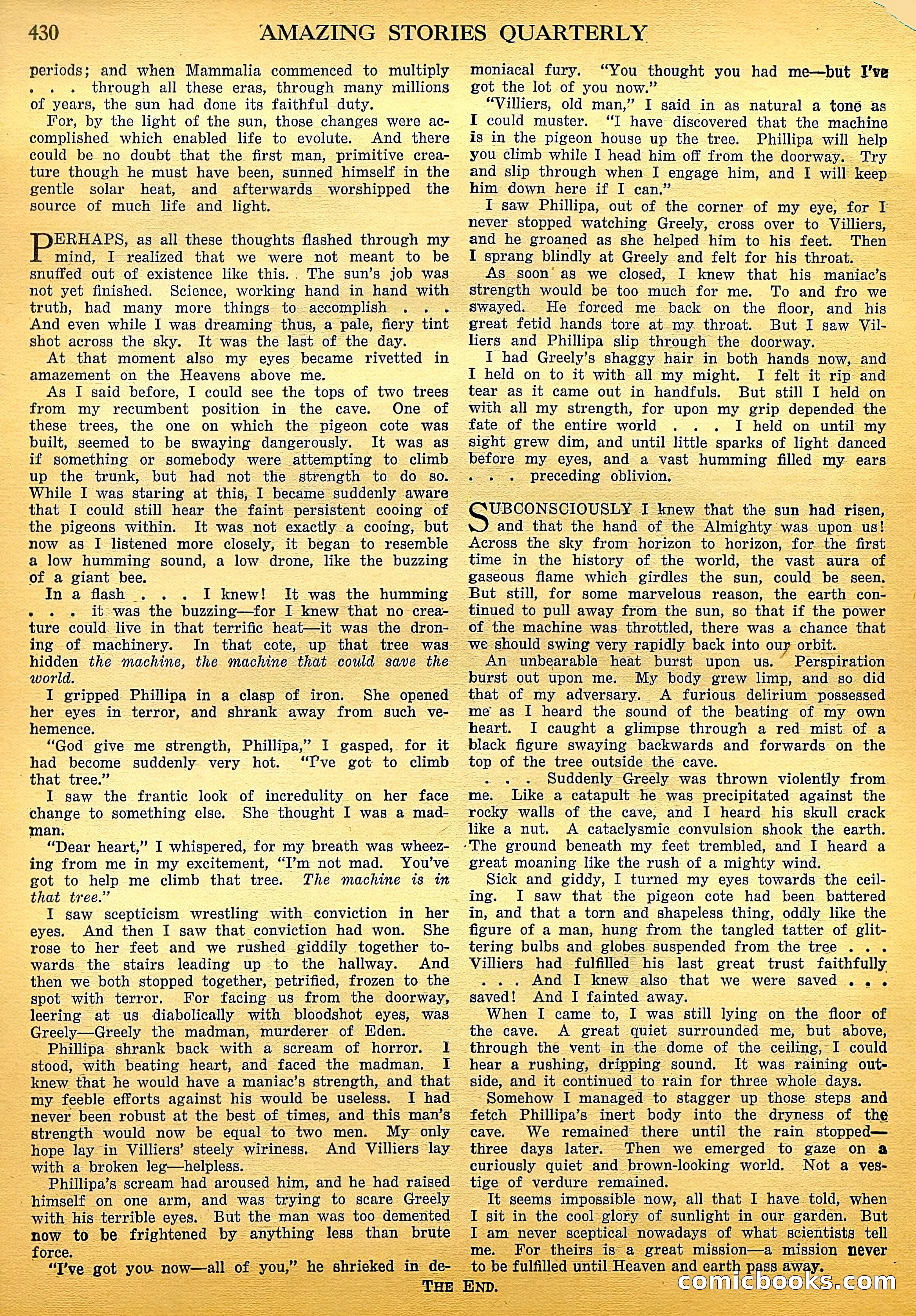 Amazing Stories Quarterly, Summer 1928 — page 144 of 148