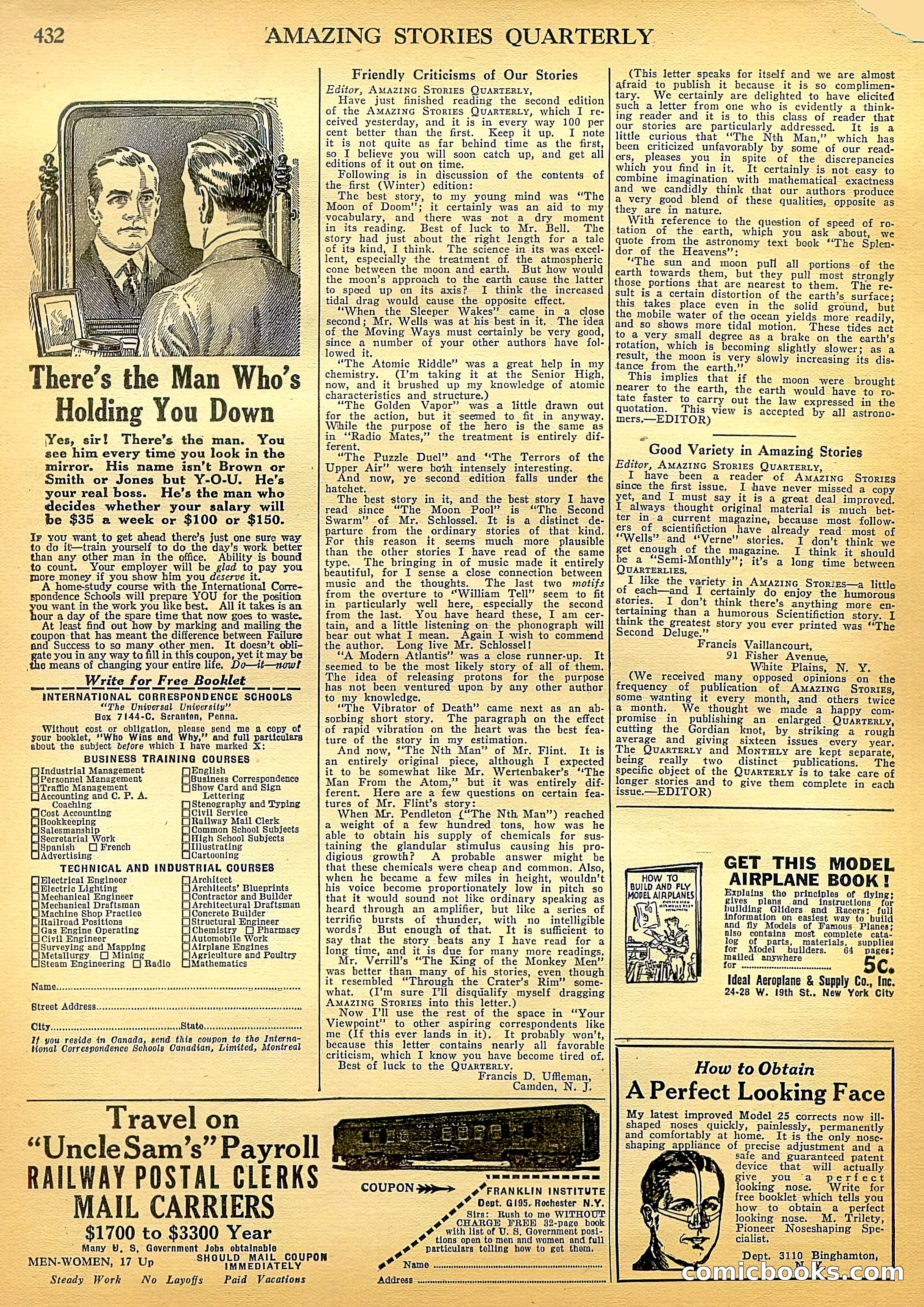 Amazing Stories Quarterly, Summer 1928 — page 146 of 148