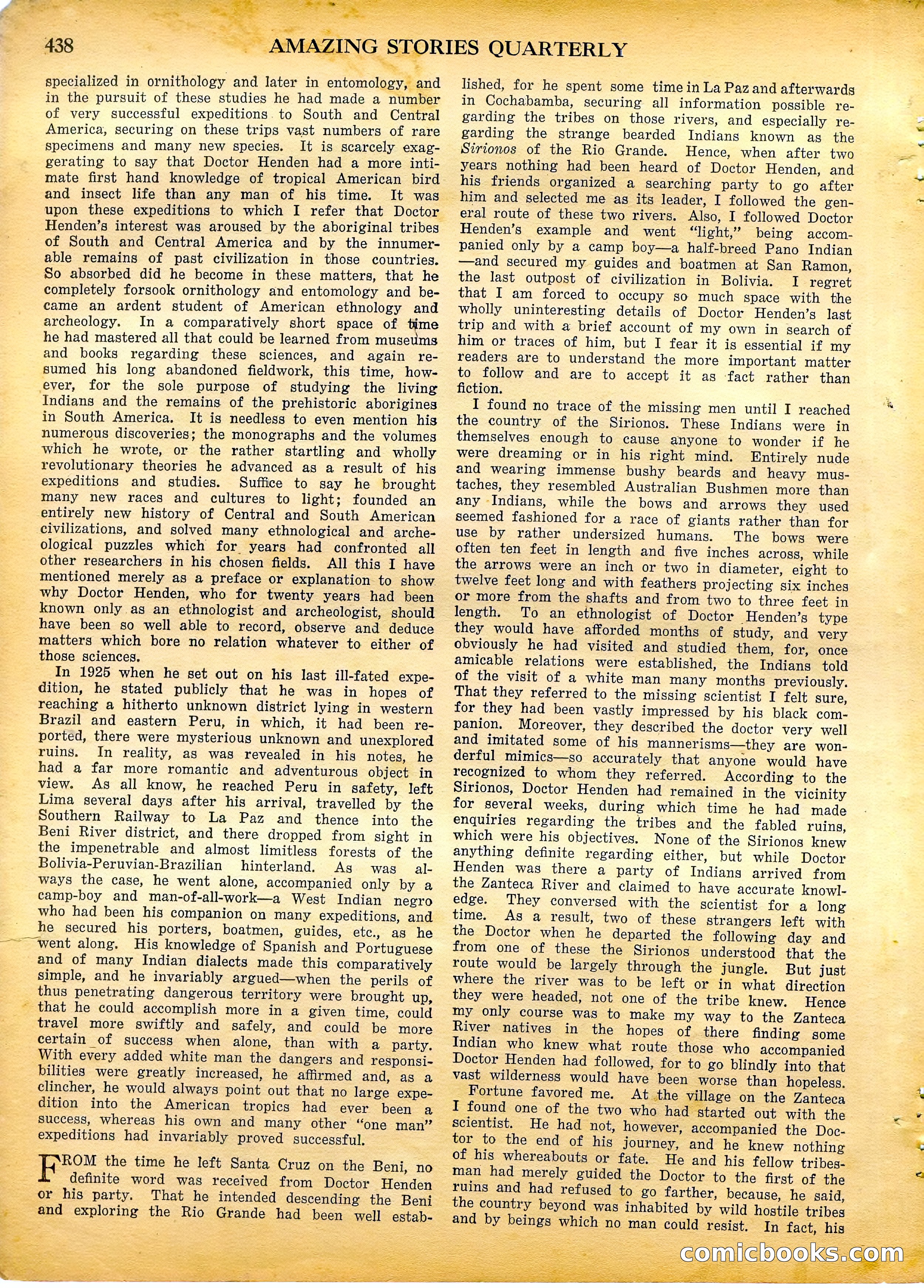 Amazing Stories Quarterly, Fall 1928 — page 7 of 145