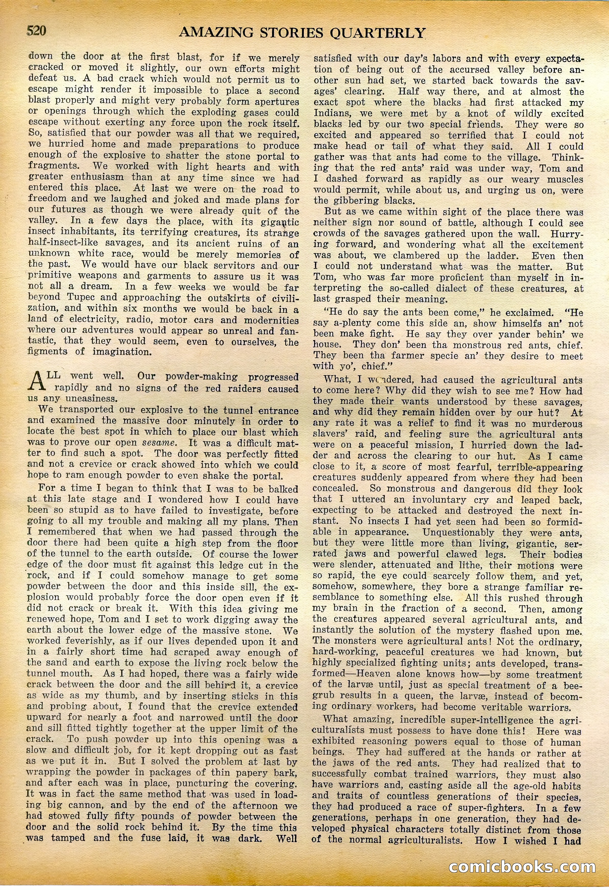 Amazing Stories Quarterly, Fall 1928 — page 89 of 145