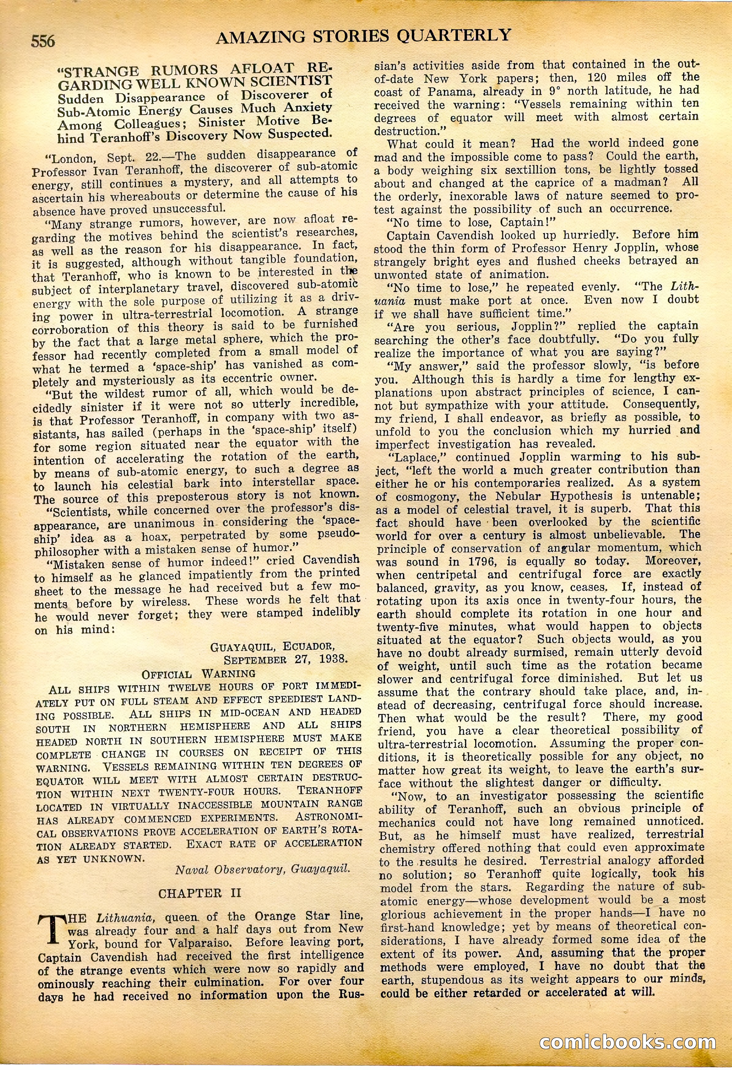 Amazing Stories Quarterly, Fall 1928 — page 125 of 145