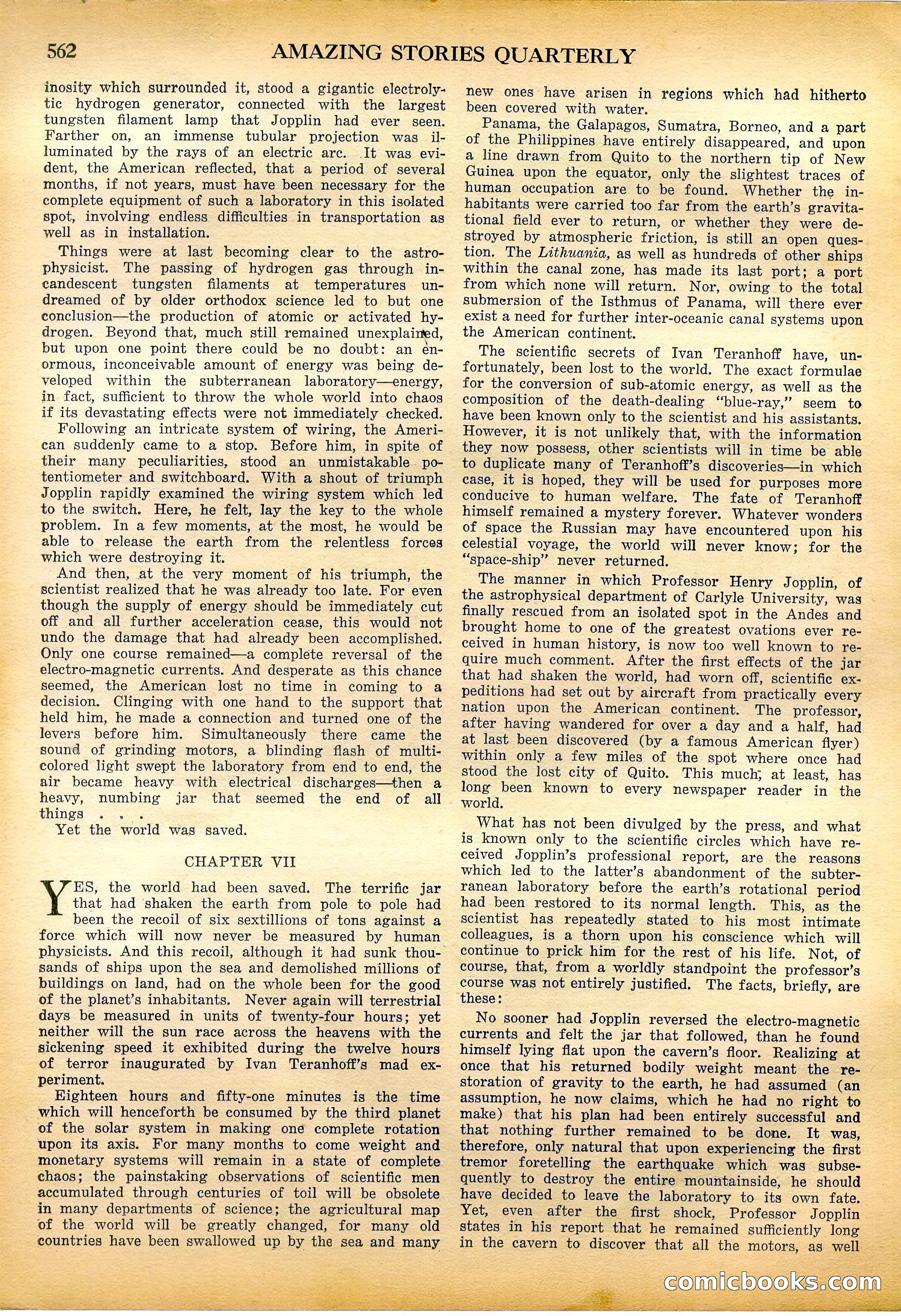 Amazing Stories Quarterly, Fall 1928 — page 131 of 145
