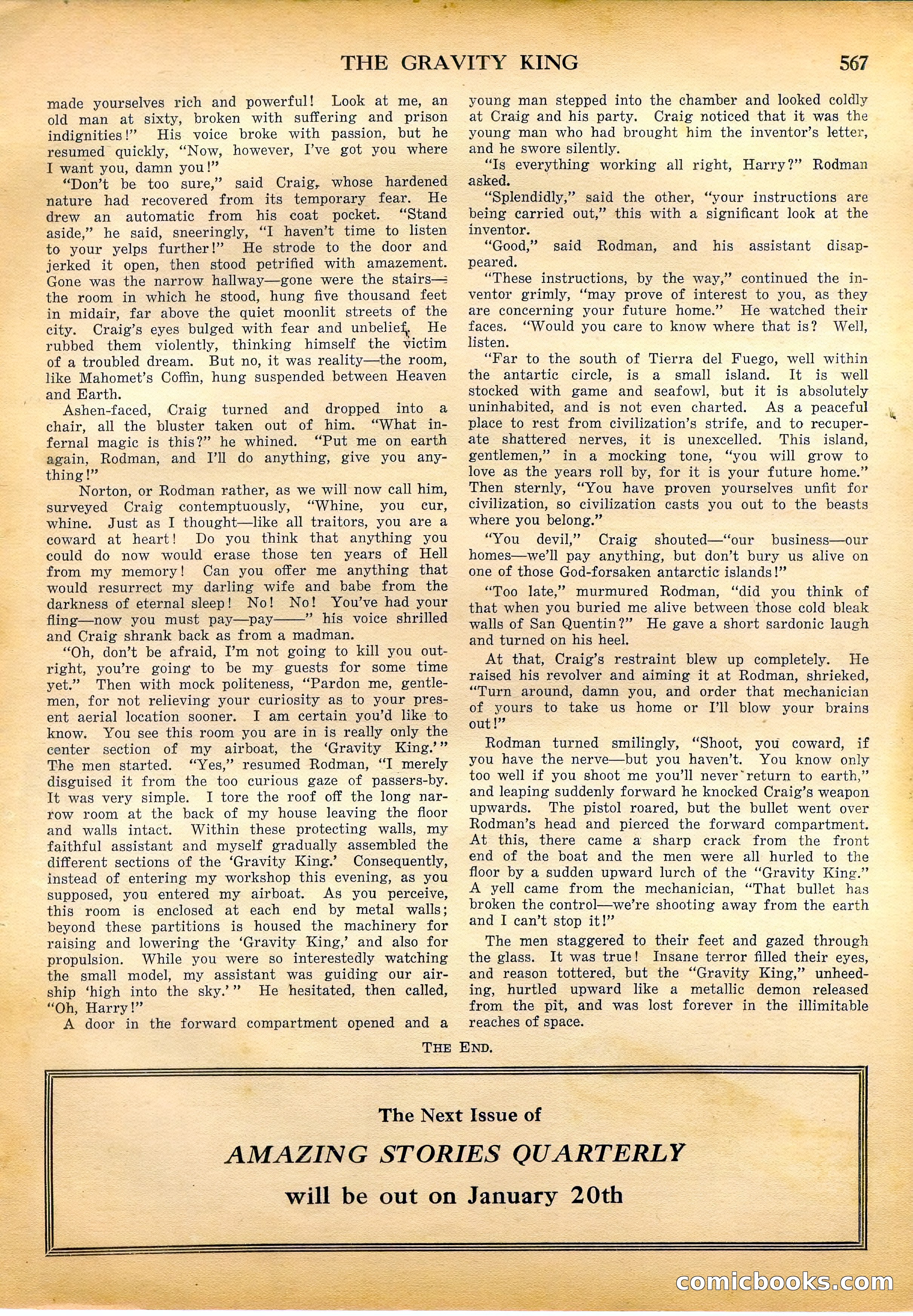 Amazing Stories Quarterly, Fall 1928 — page 136 of 145