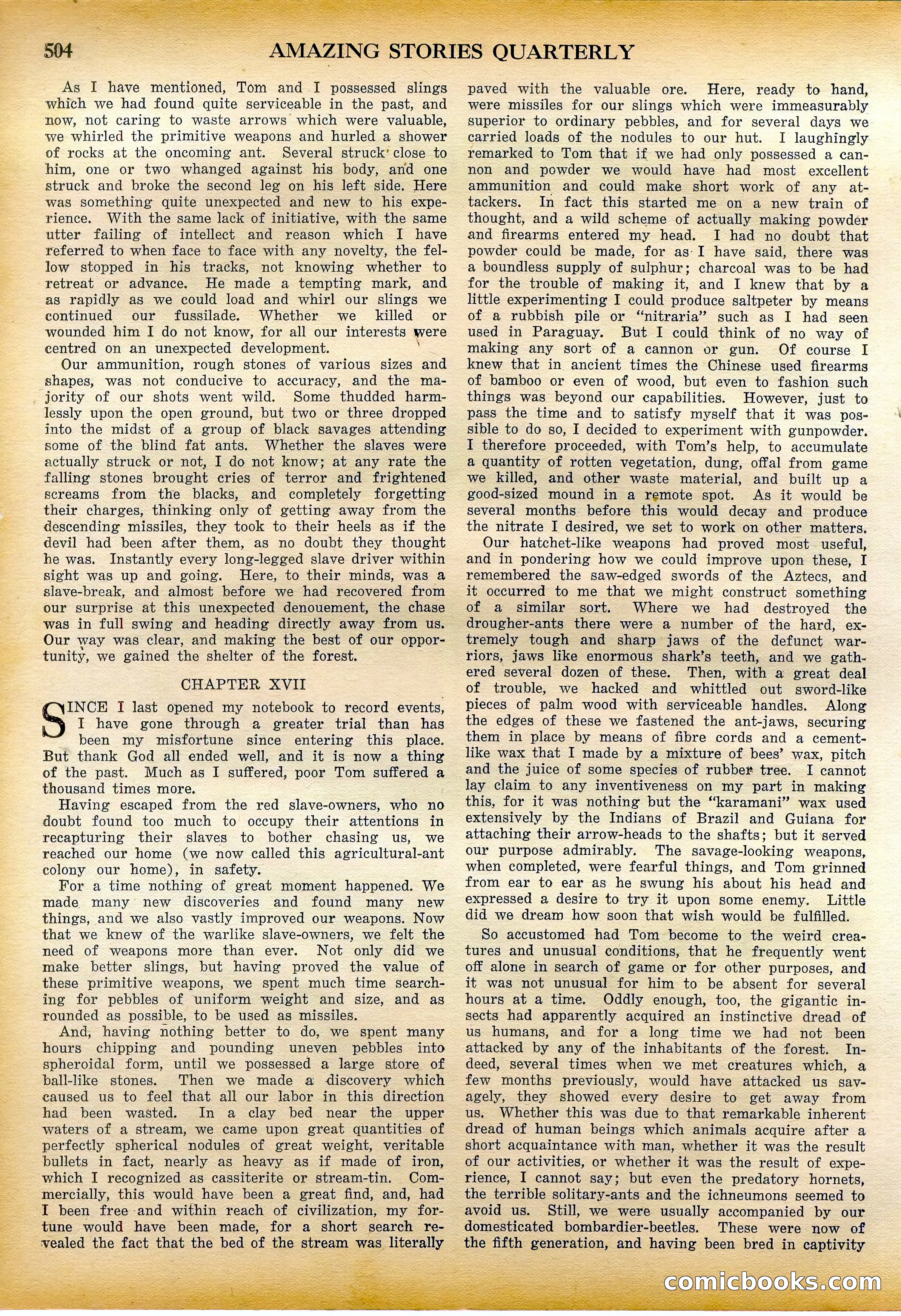 Amazing Stories Quarterly, Fall 1928 — page 73 of 145