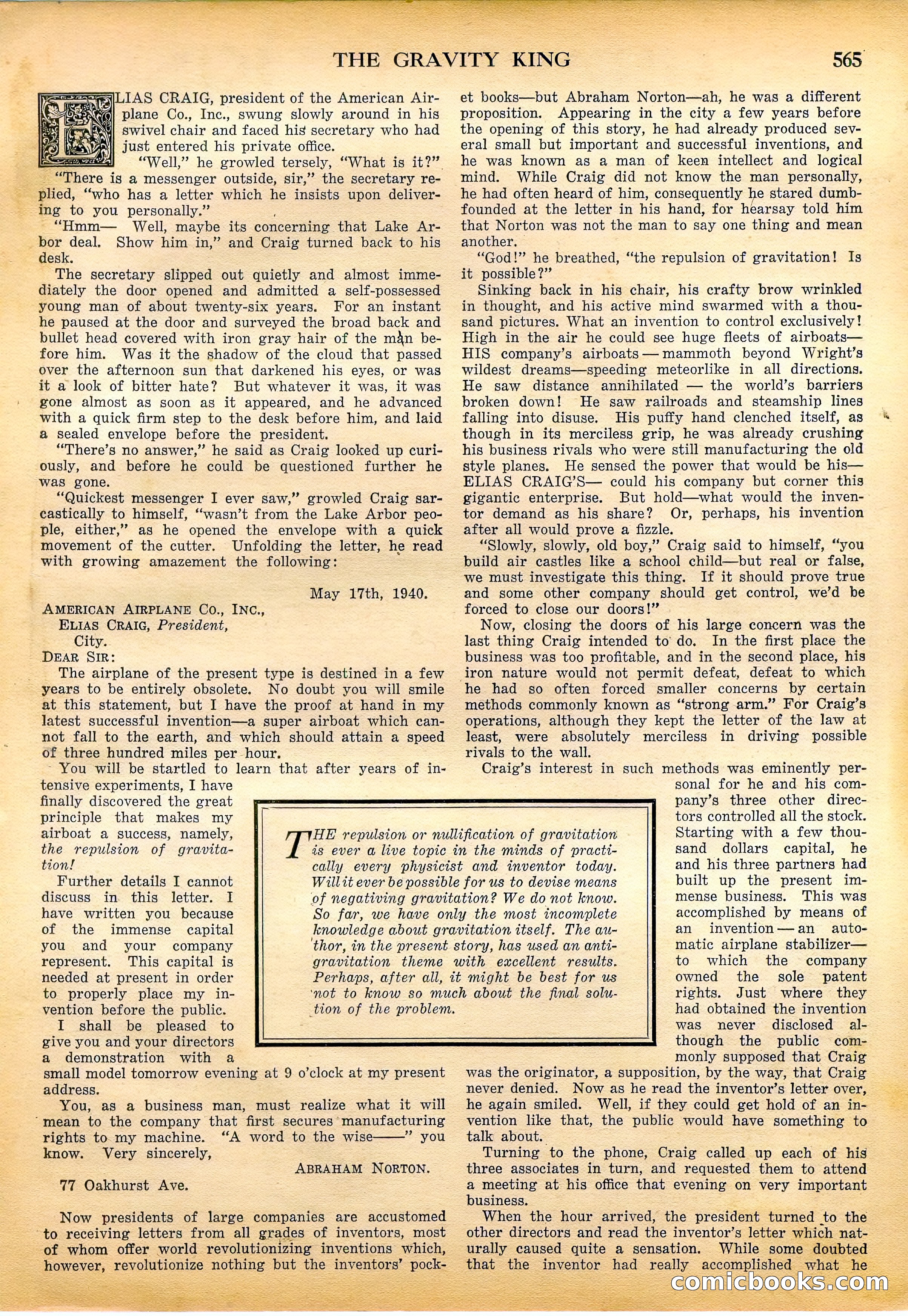 Amazing Stories Quarterly, Fall 1928 — page 134 of 145