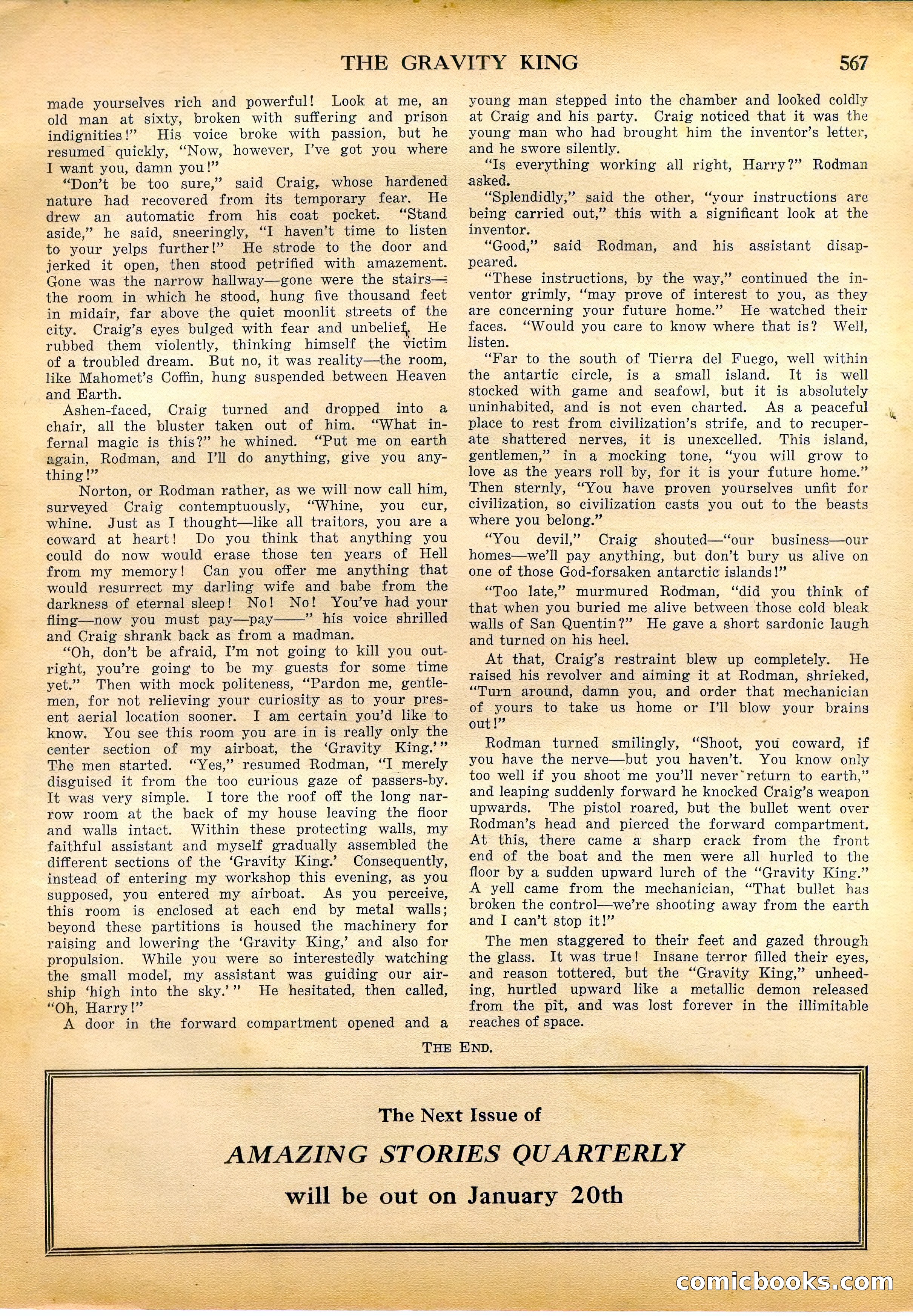 Amazing Stories Quarterly, Fall 1928 — page 136 of 145