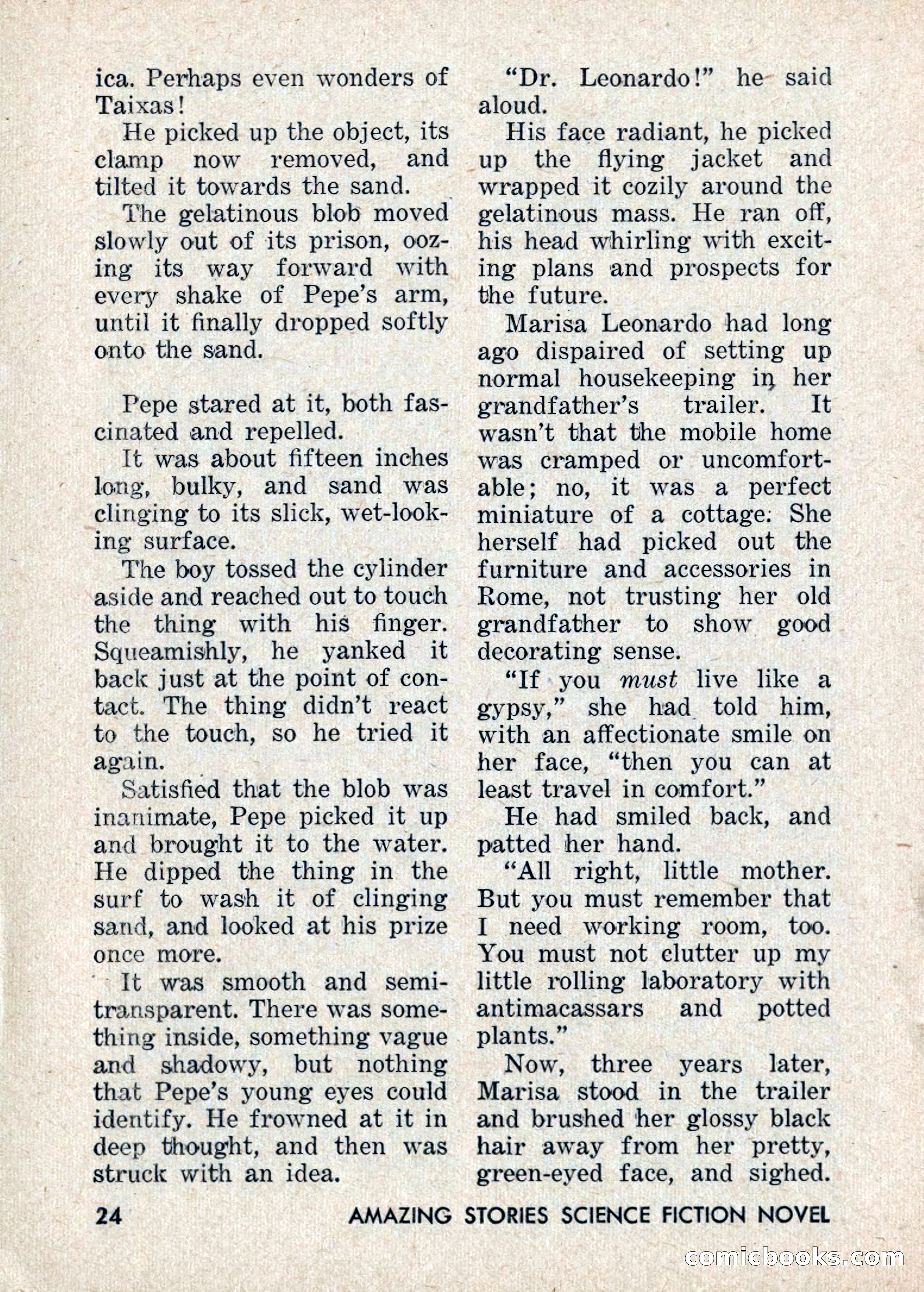 Amazing Stories: 20 Million Miles to Earth — page 24 of 132