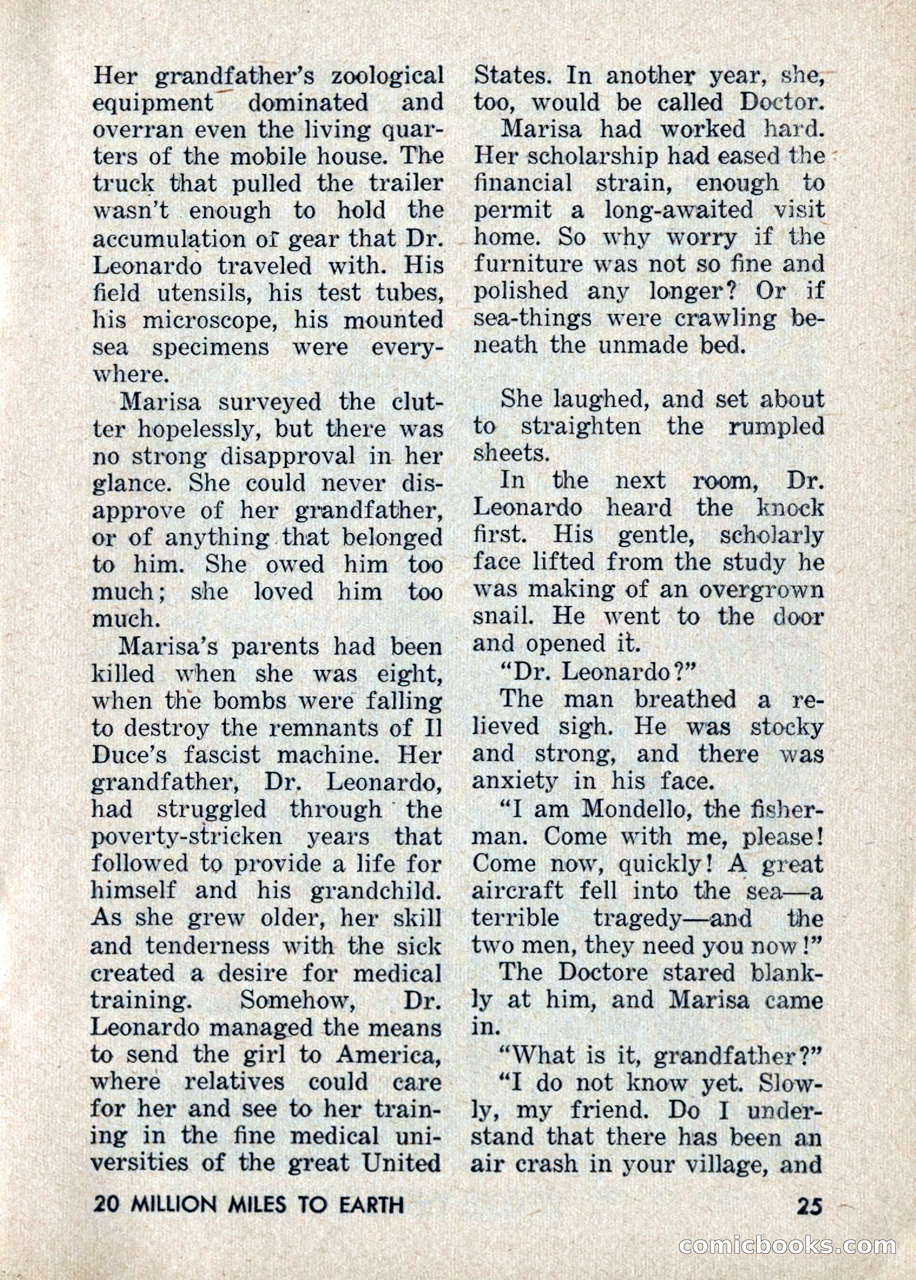 Amazing Stories: 20 Million Miles to Earth — page 25 of 132