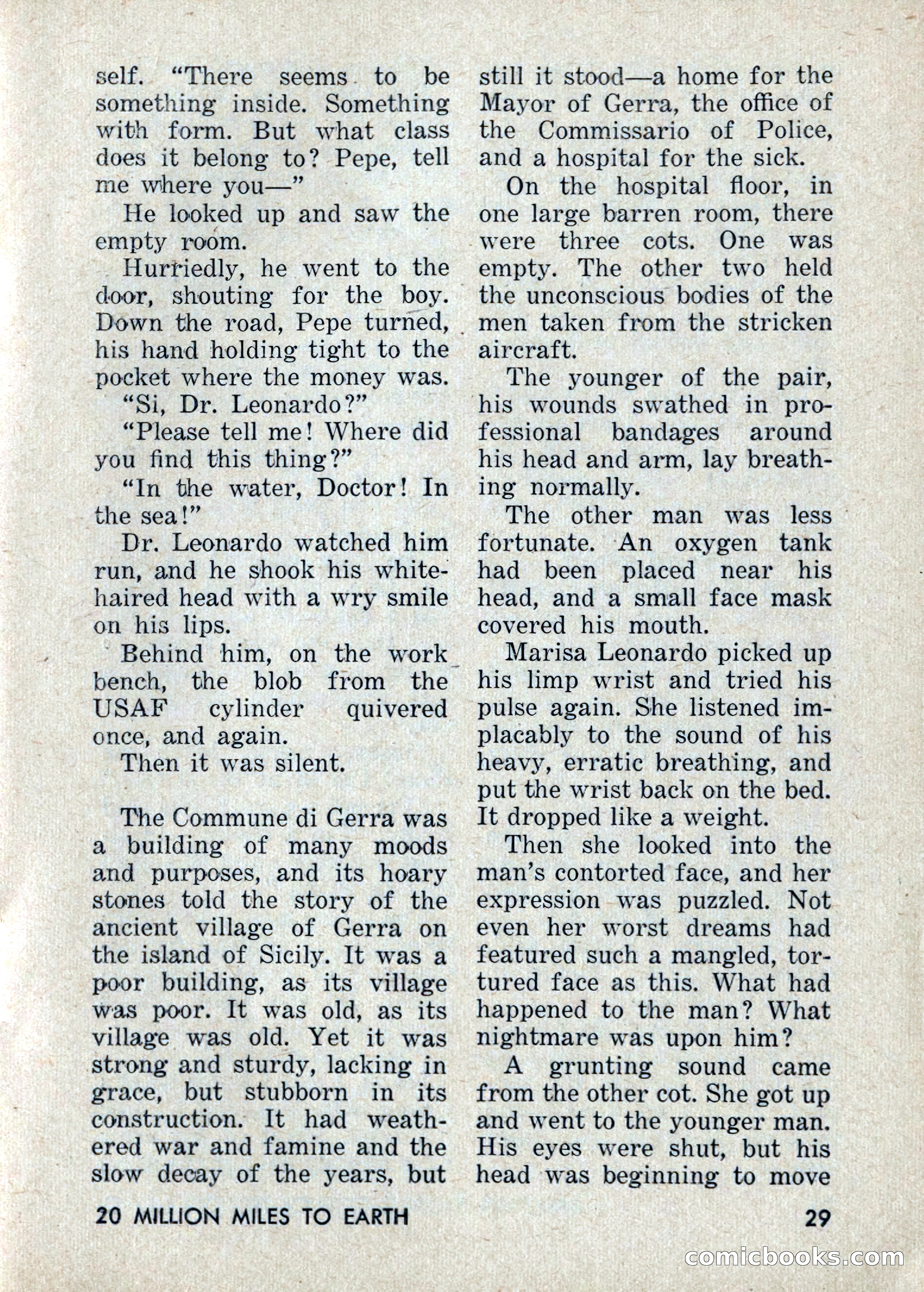 Amazing Stories: 20 Million Miles to Earth — page 29 of 132