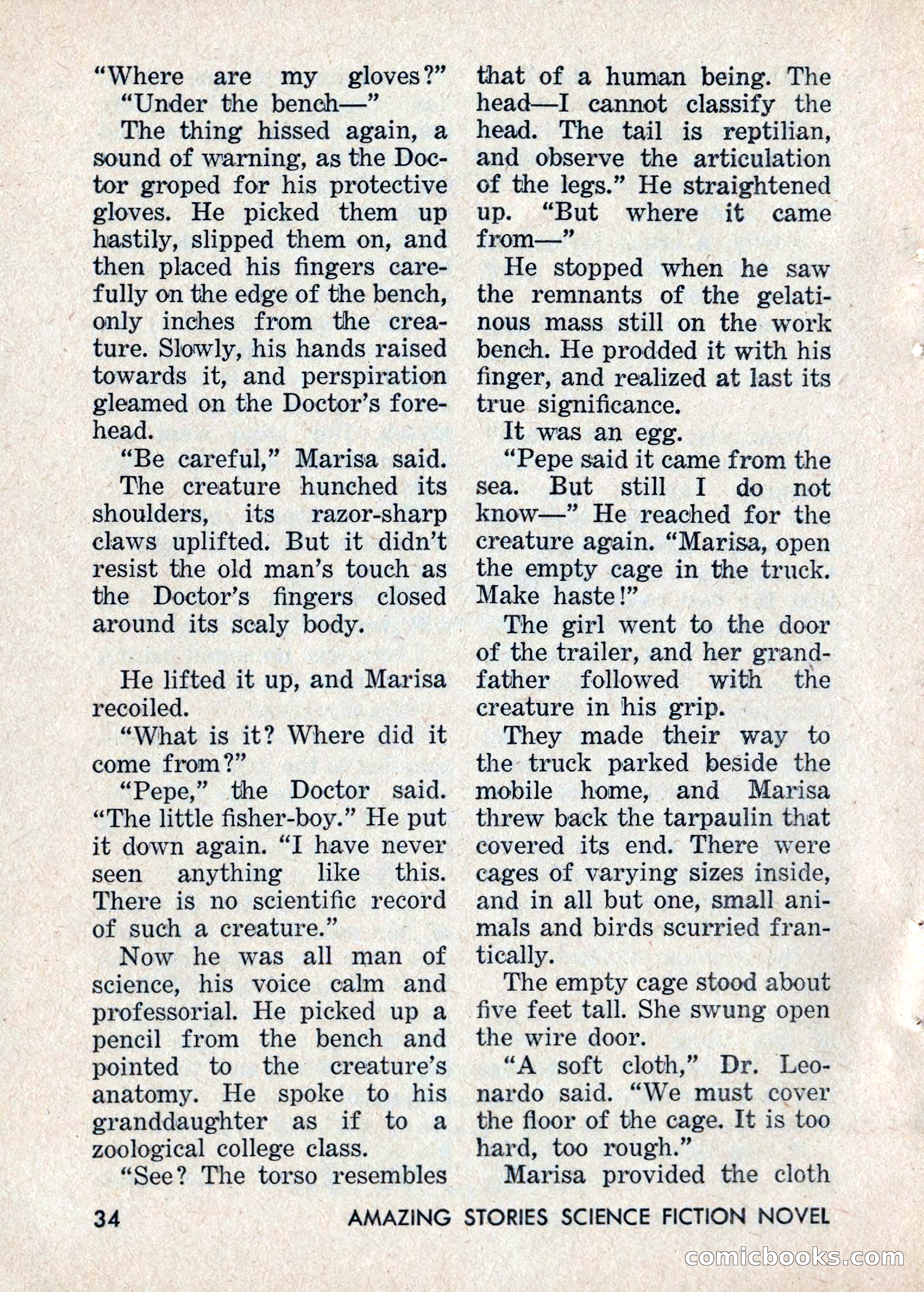 Amazing Stories: 20 Million Miles to Earth — page 34 of 132
