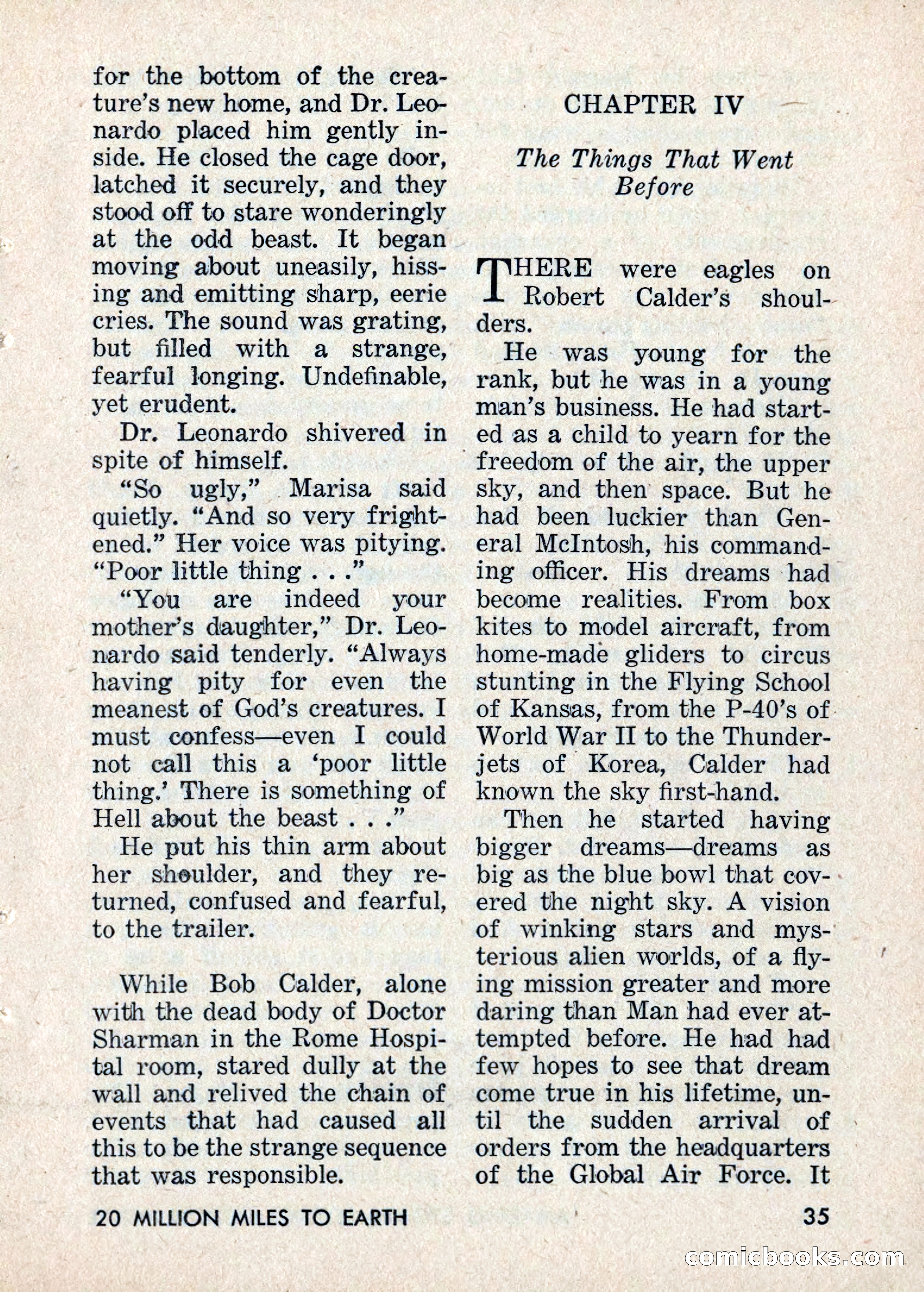 Amazing Stories: 20 Million Miles to Earth — page 35 of 132