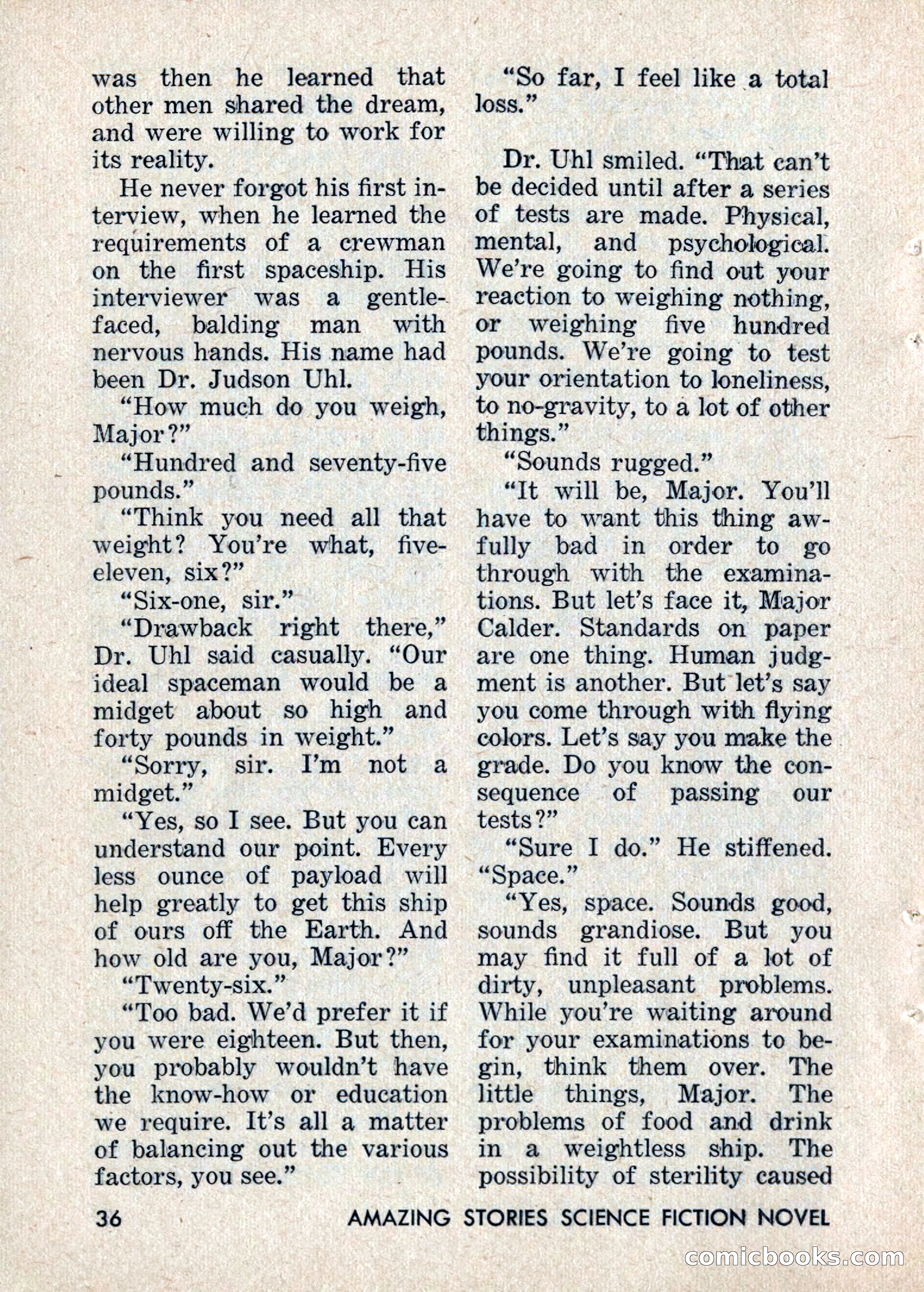 Amazing Stories: 20 Million Miles to Earth — page 36 of 132