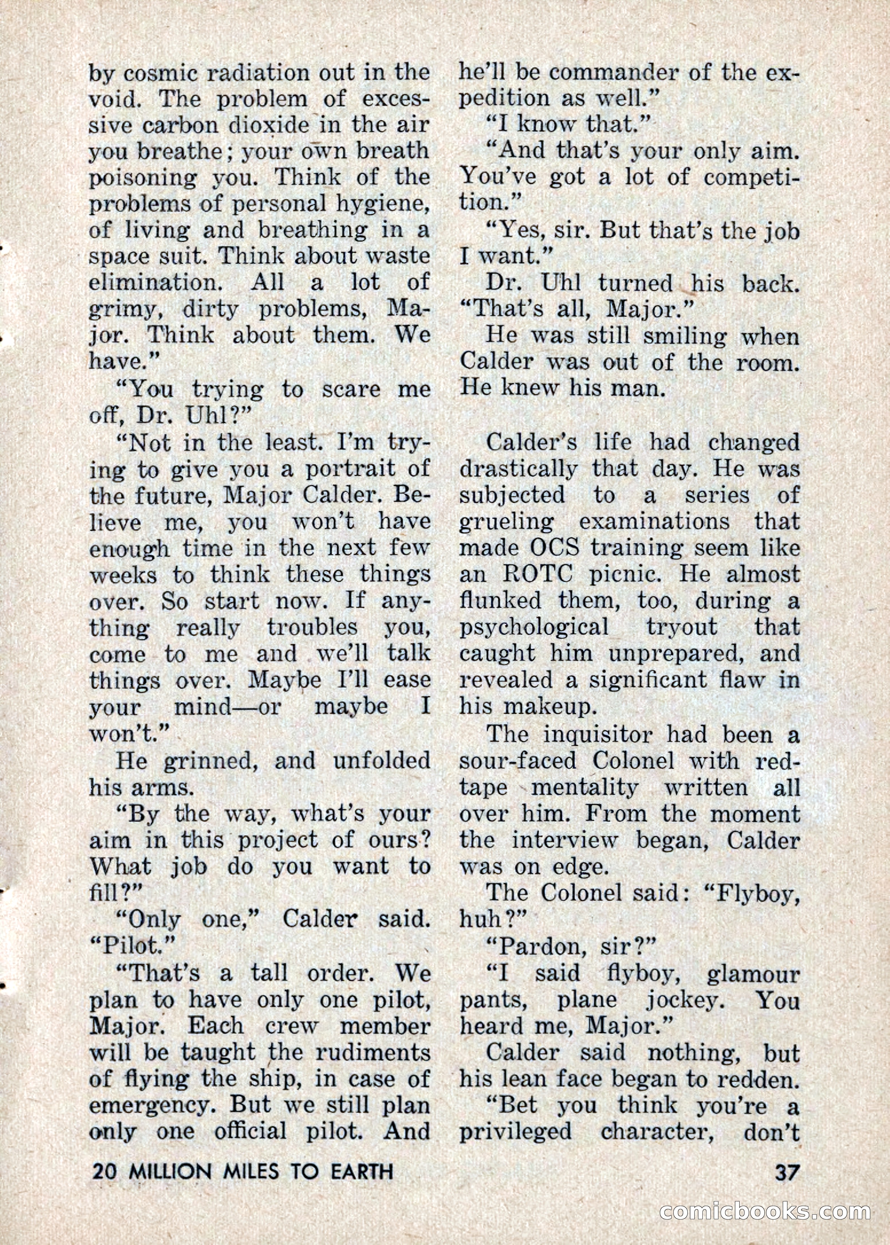 Amazing Stories: 20 Million Miles to Earth — page 37 of 132