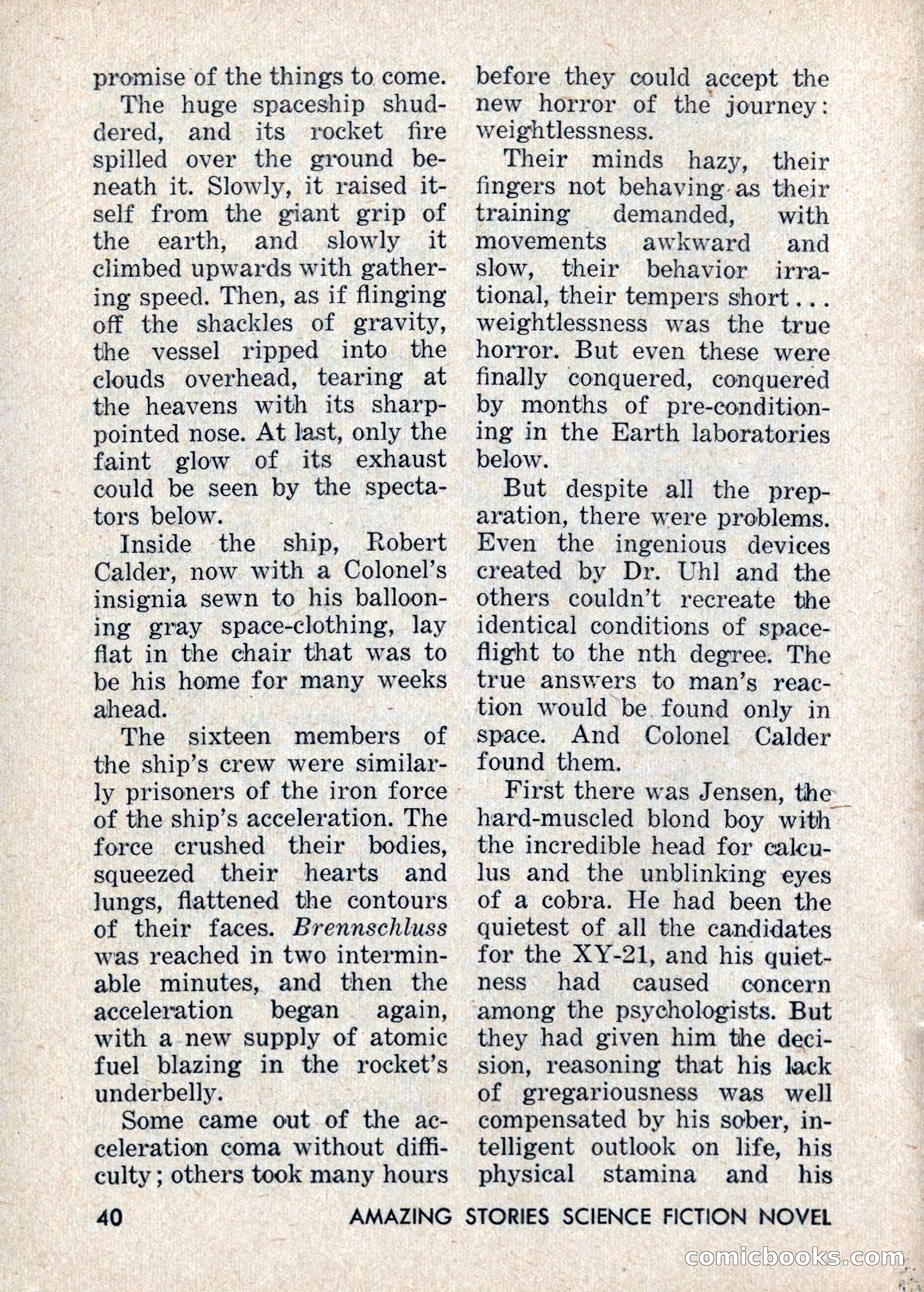 Amazing Stories: 20 Million Miles to Earth — page 40 of 132