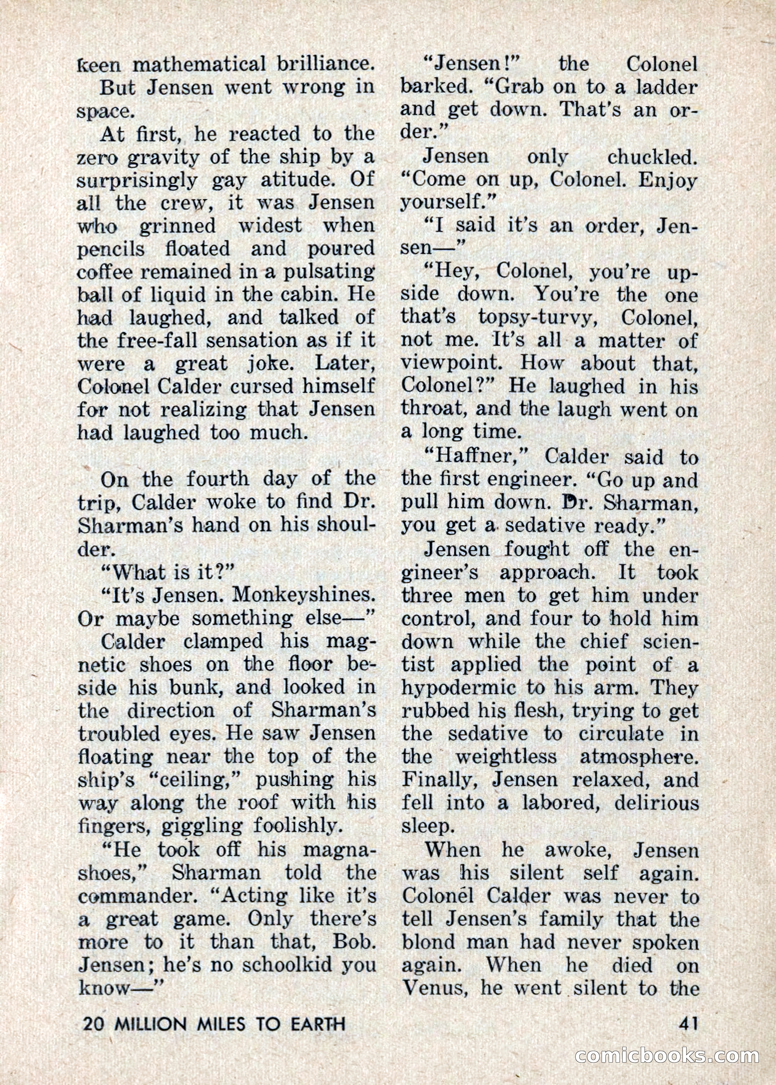 Amazing Stories: 20 Million Miles to Earth — page 41 of 132
