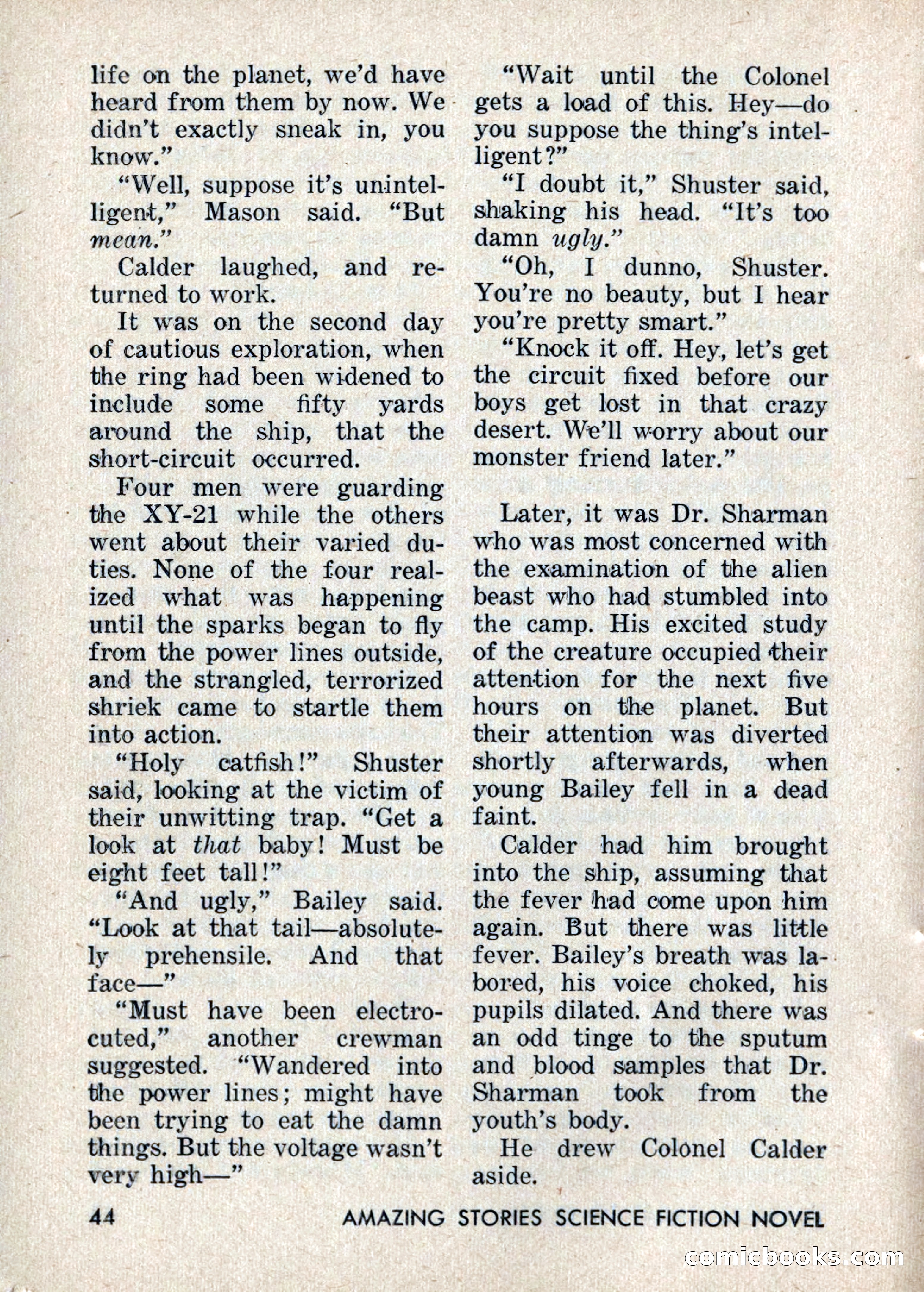 Amazing Stories: 20 Million Miles to Earth — page 44 of 132