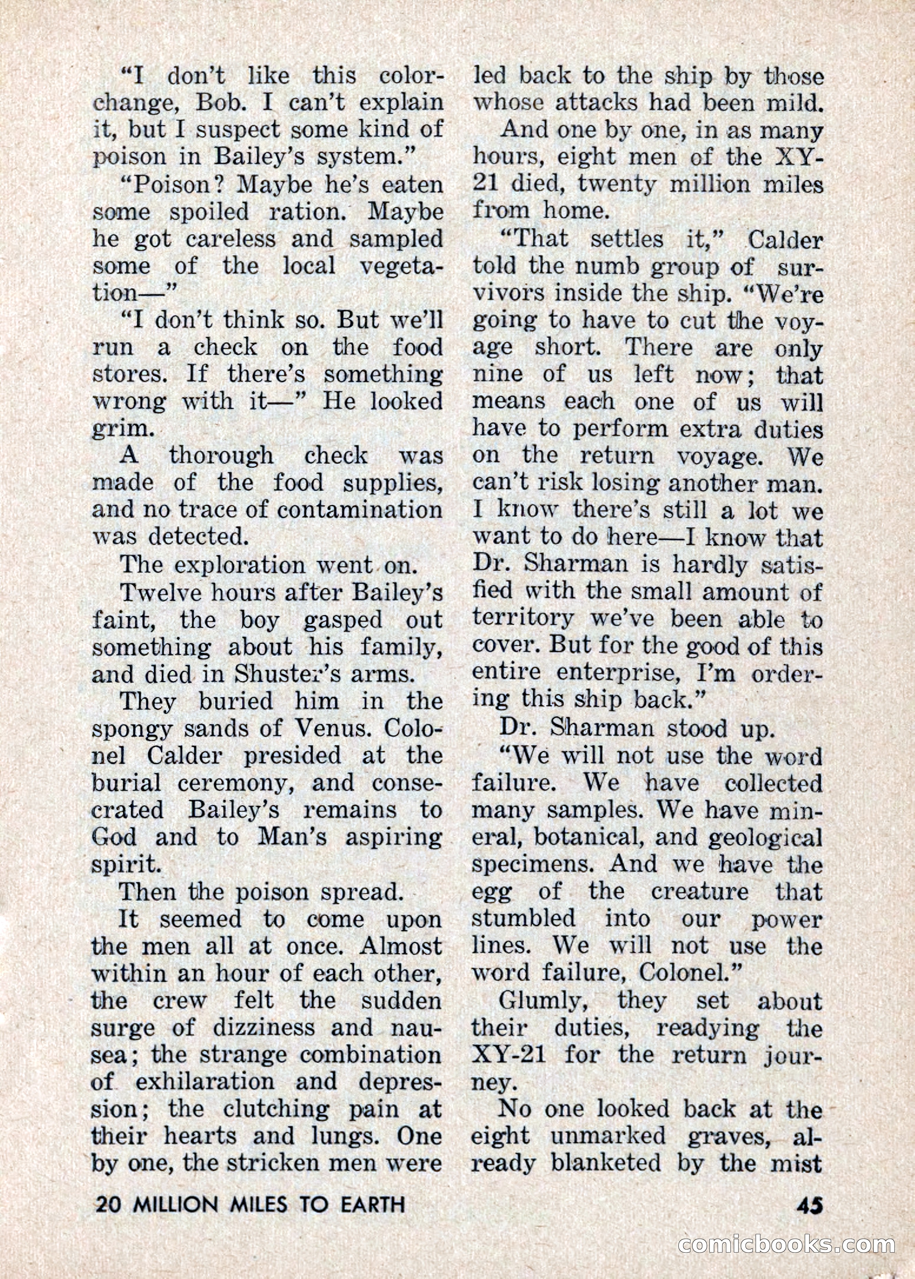 Amazing Stories: 20 Million Miles to Earth — page 45 of 132