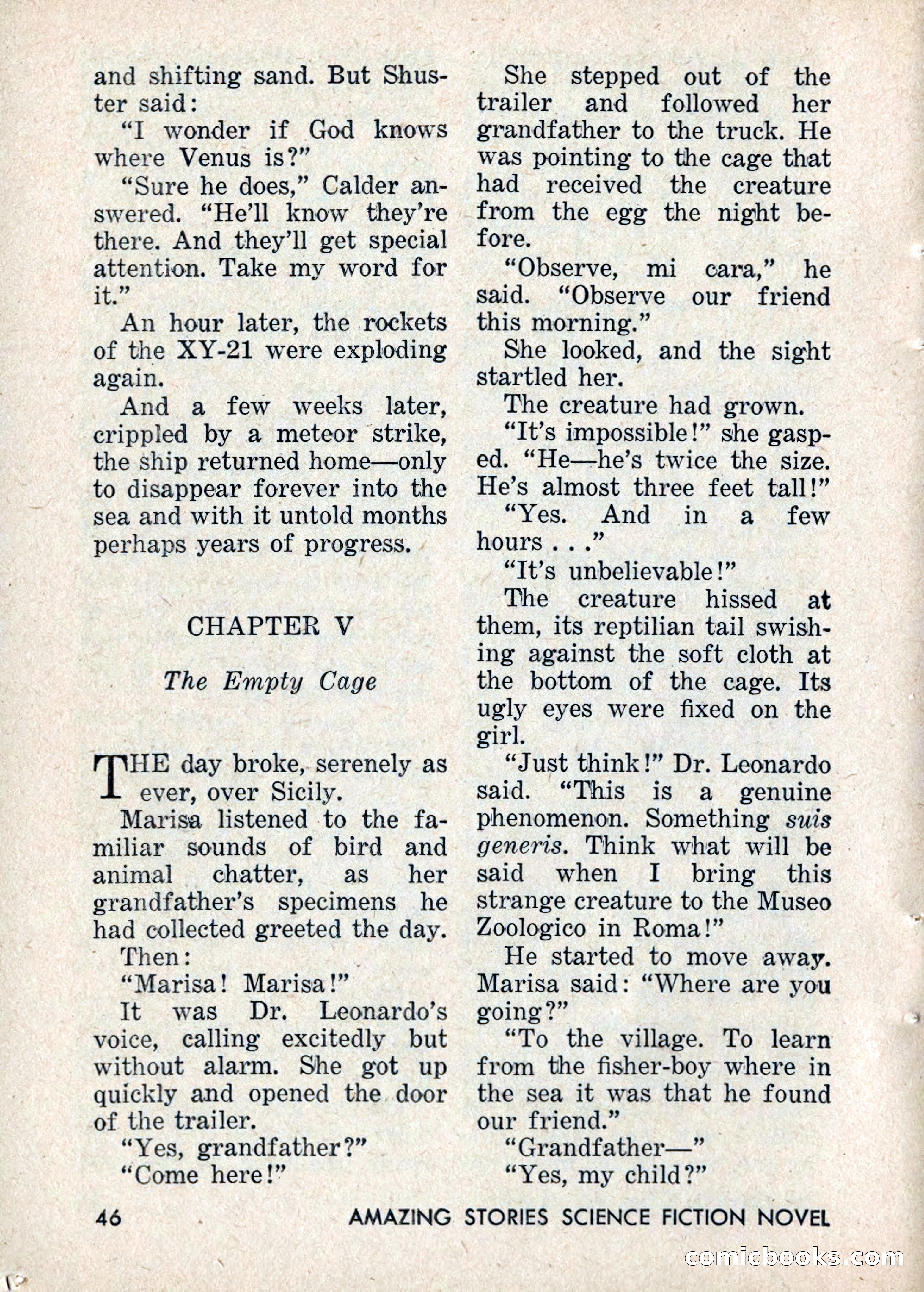 Amazing Stories: 20 Million Miles to Earth — page 46 of 132