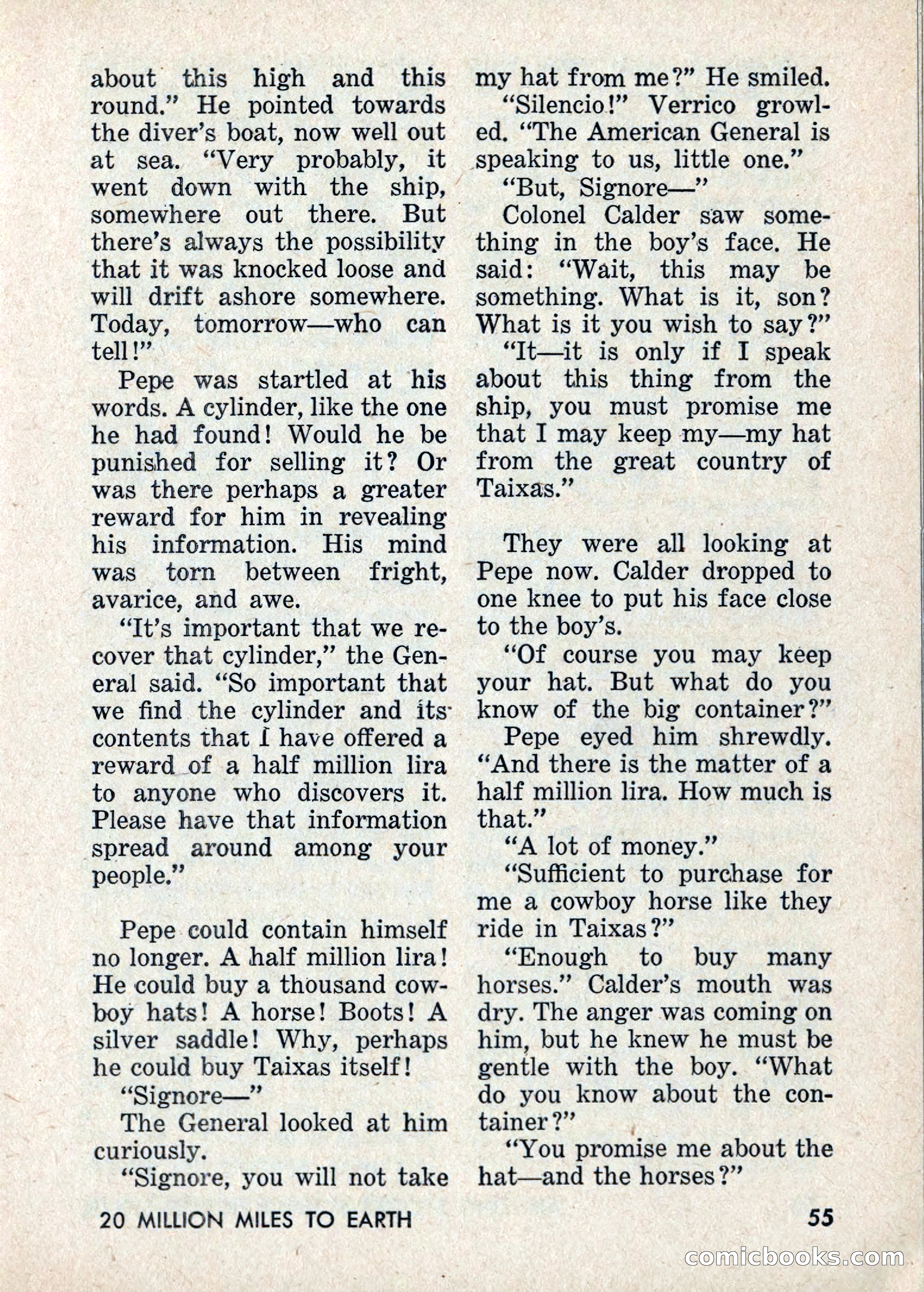 Amazing Stories: 20 Million Miles to Earth — page 55 of 132