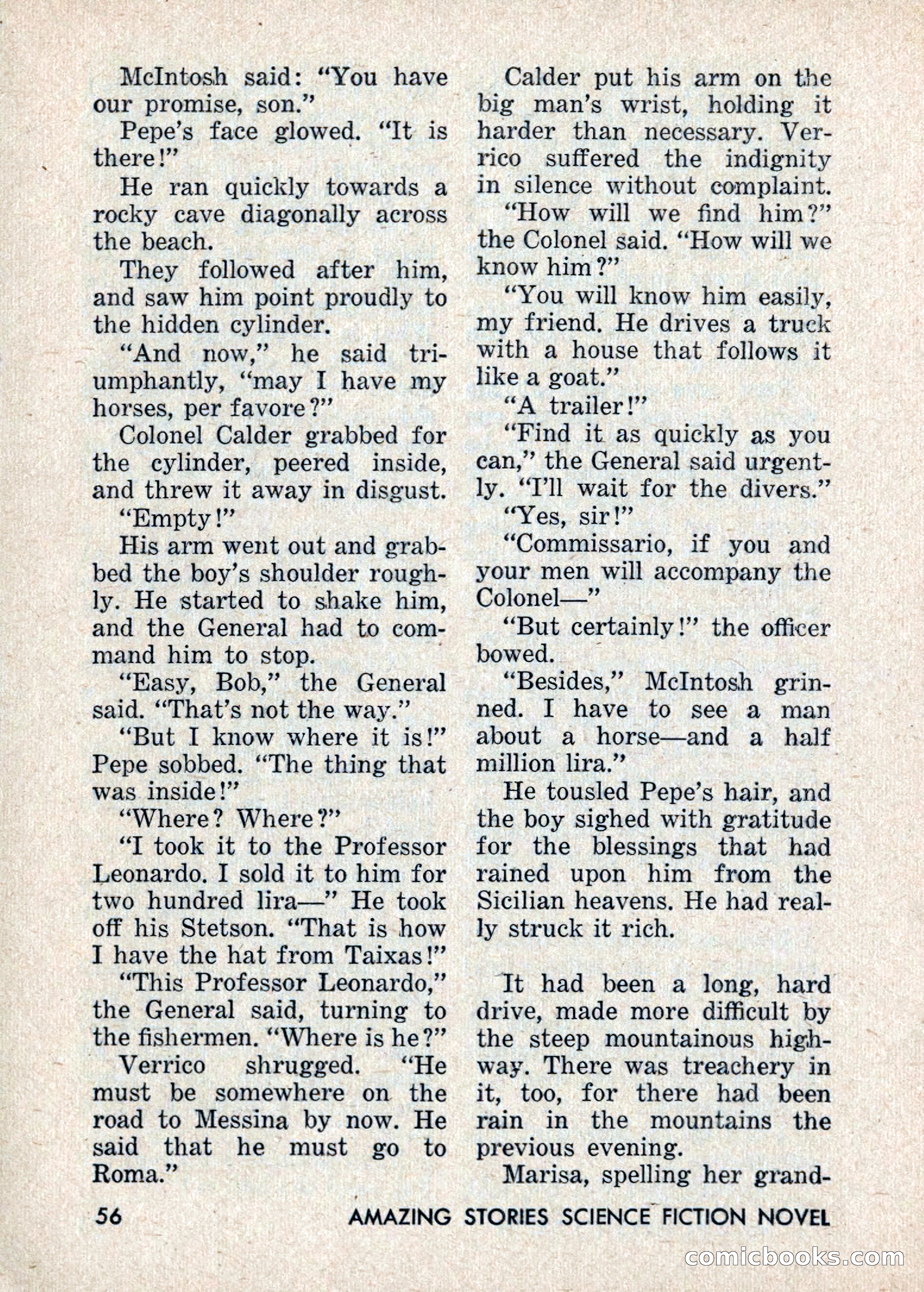 Amazing Stories: 20 Million Miles to Earth — page 56 of 132